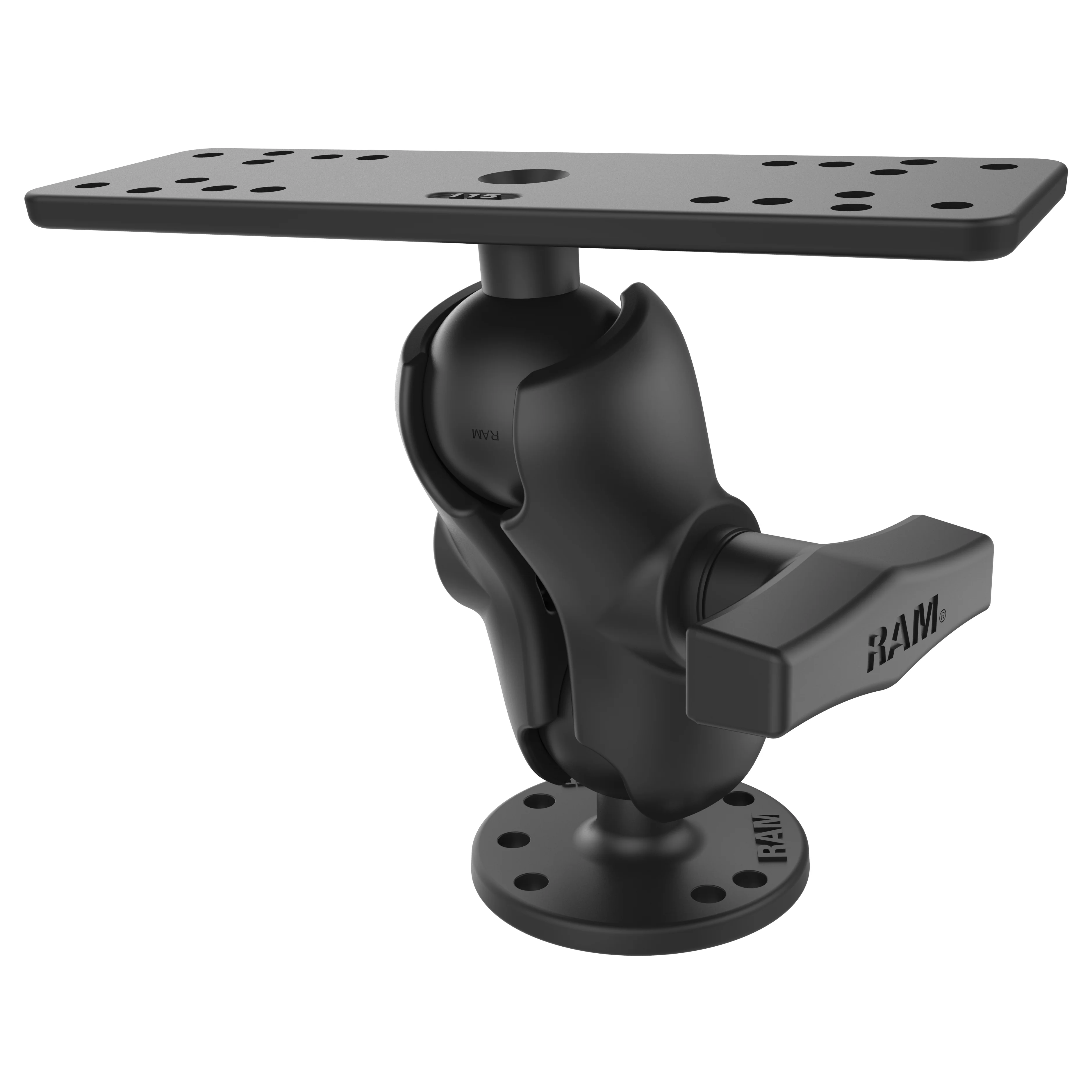 RAMĀ® Universal Marine Electronic Mount - C Size Short