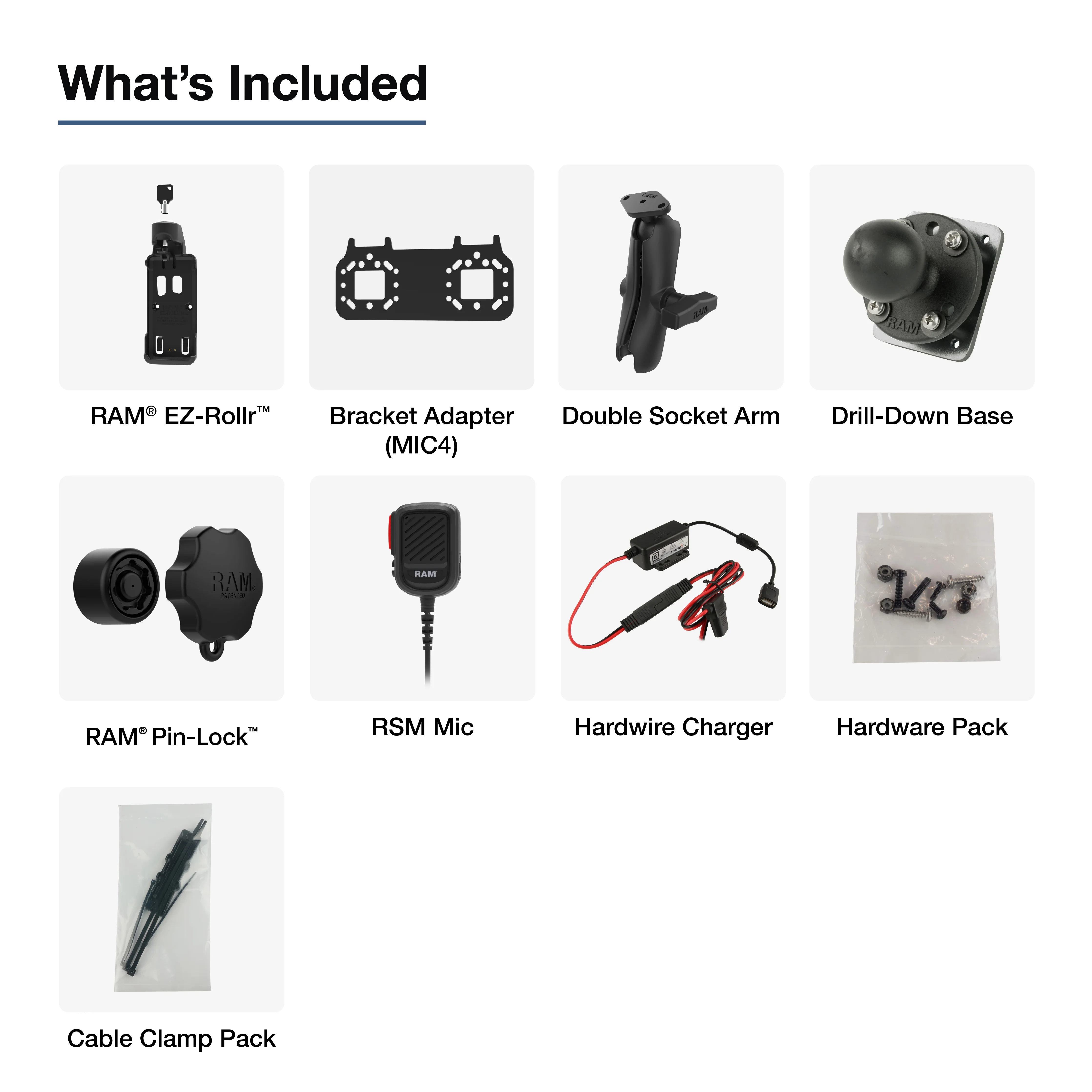 RAMĀ® PTT Remote Speaker Mic Bundle for Sonim XP5plus & XP5plus 5G - Image 5