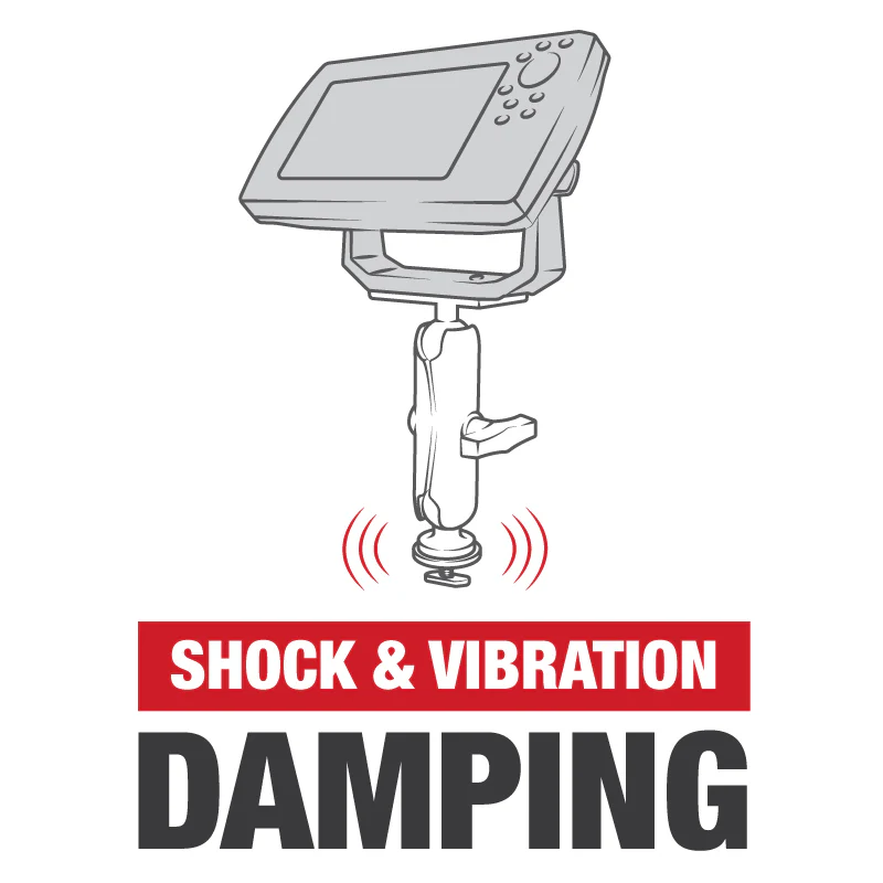 RAM® Track Ball⢠Mount for Humminbird Helix 7 - Image 3