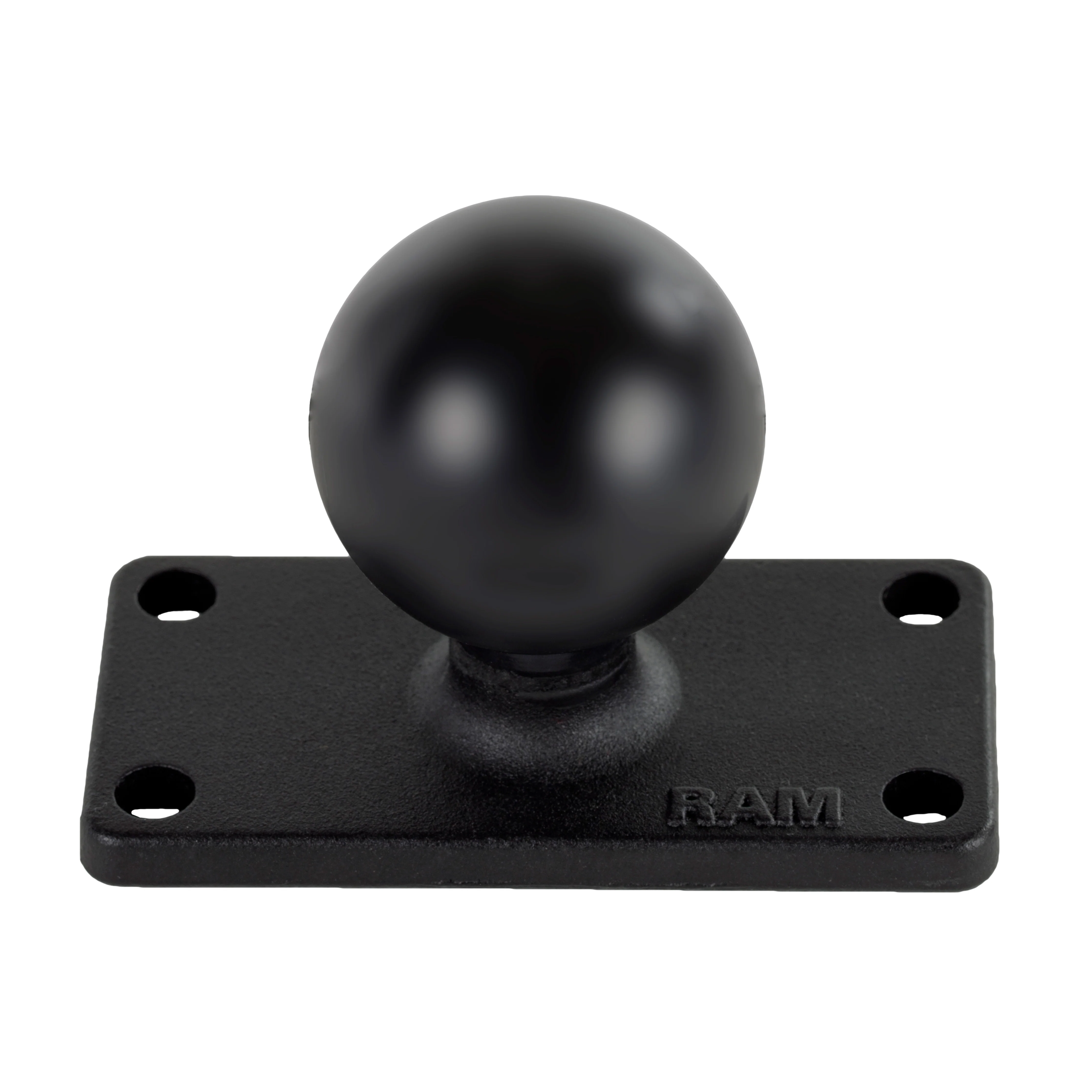 RAMĀ® Ball Base with 1" x 2.5" 4-Hole Pattern - C Size