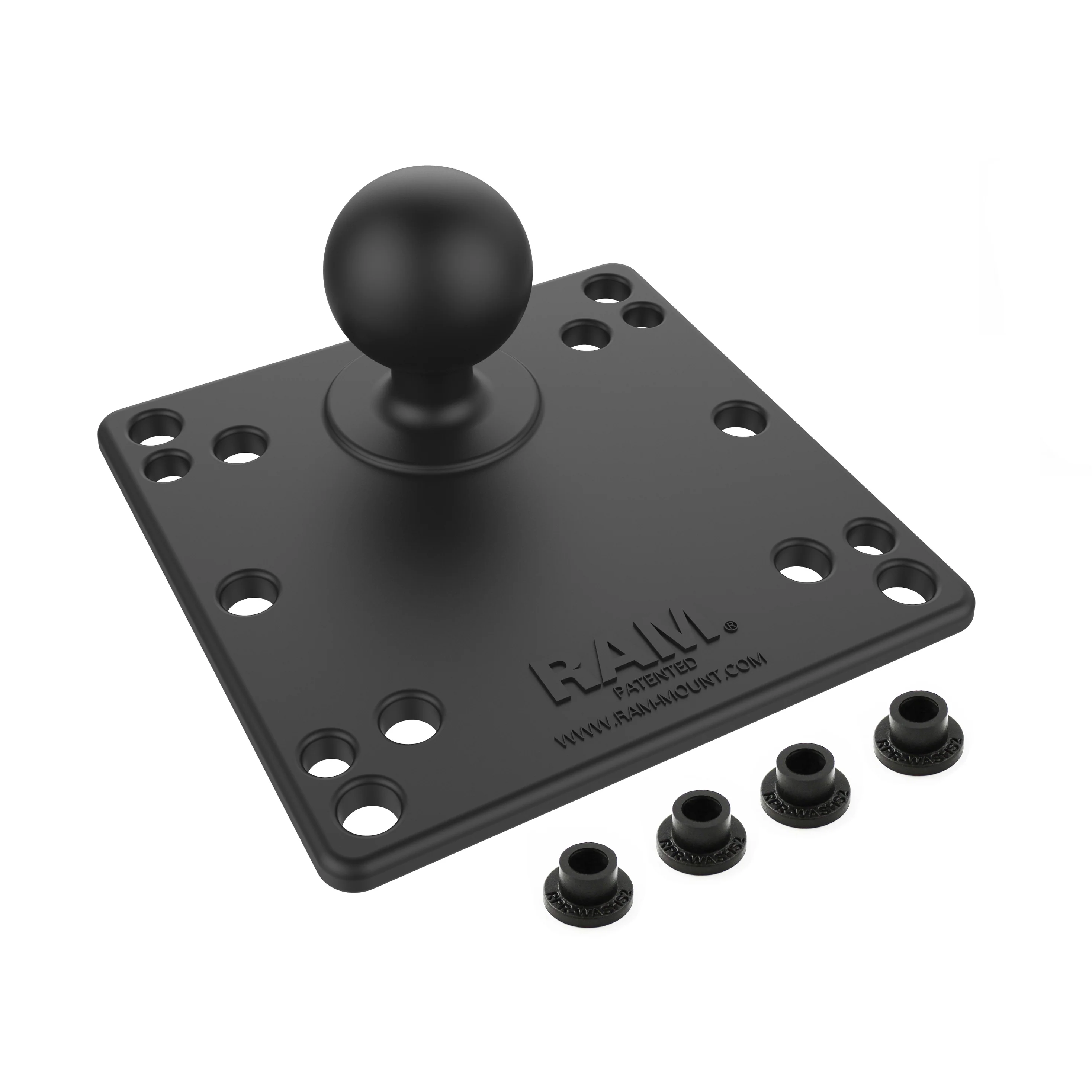 RAMĀ® 100x100mm VESA Plate with Ball - C Size