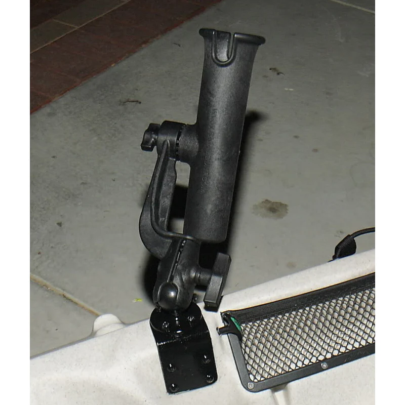 RAM® Tube™ Fishing Rod Holder with Revolution Ratchet & Salt Water Base - Image 2