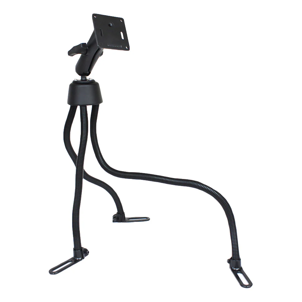 RAM® Pod™ III Double Ball Vehicle Mount with 75x75mm VESA Plate