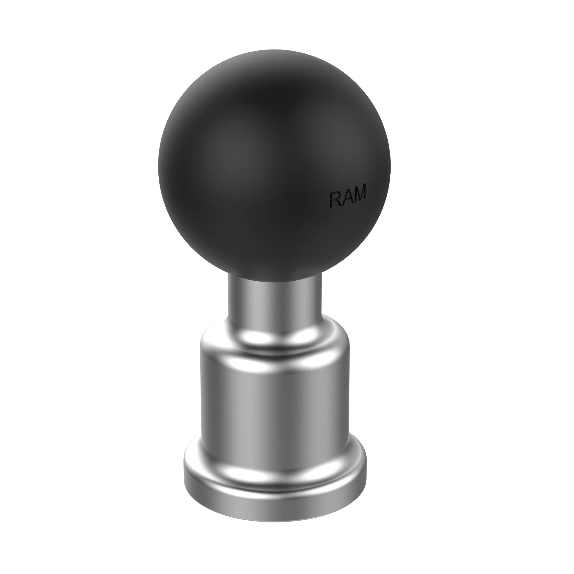 RAMĀ® Aluminum Pin-Lock Ball Adapter with 1/4"-20 Female Thread - C Size