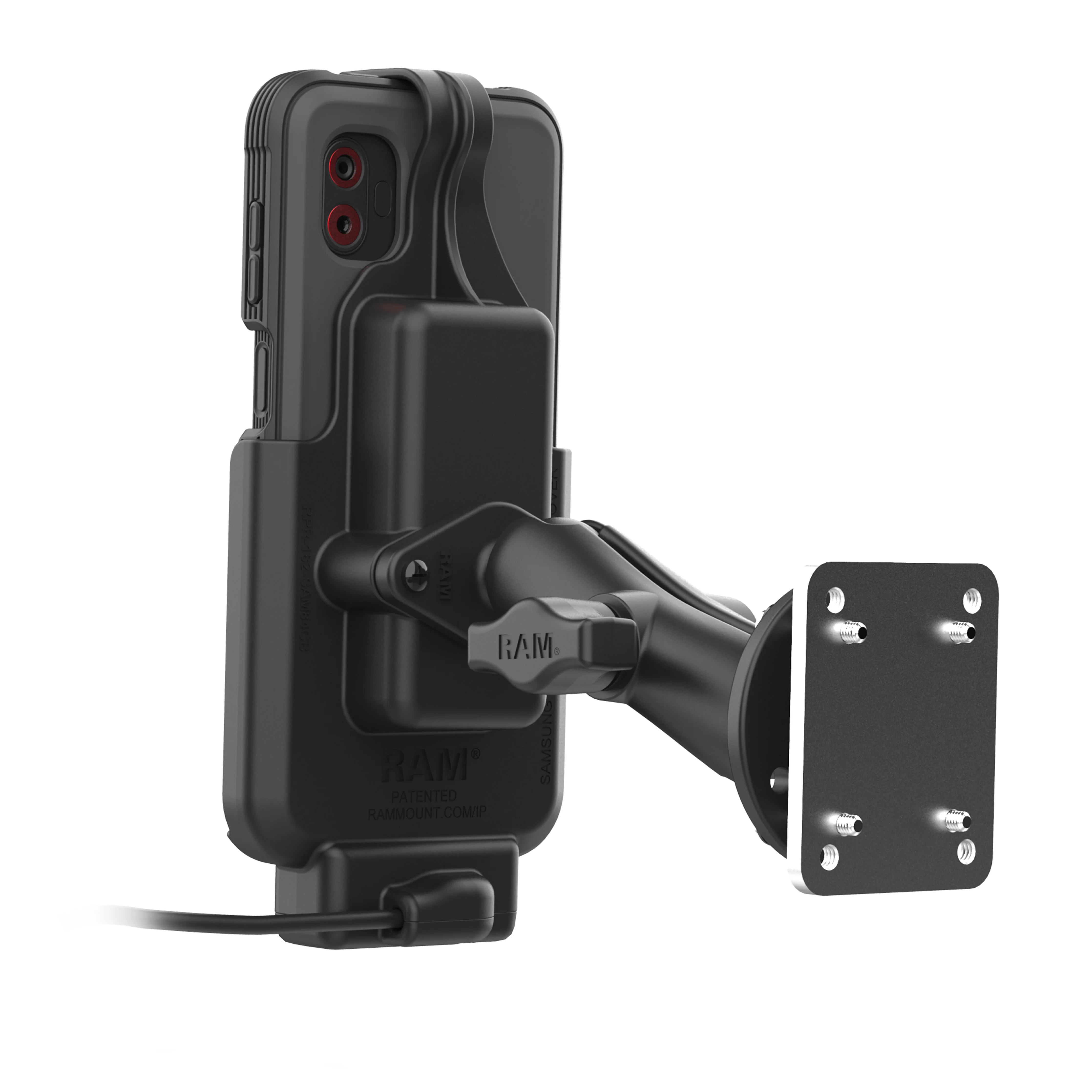 RAM® EZ-Roll'r™ Dock & Dashboard Mount for Samsung XCover7 Pro & 6 Pro - Image 2