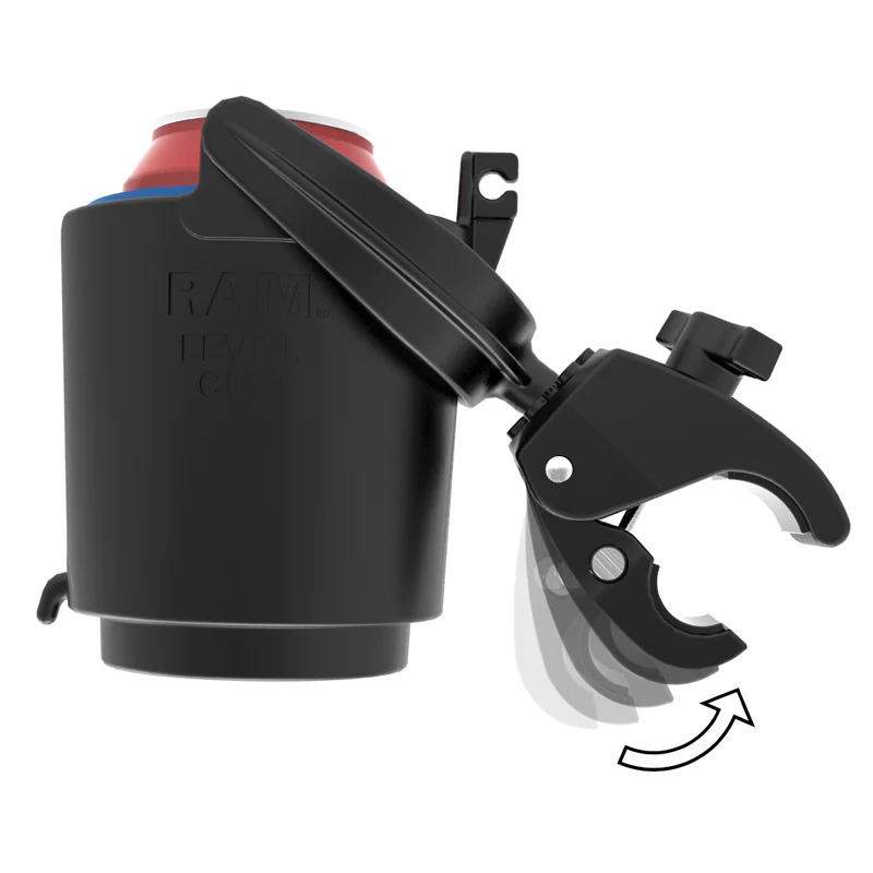 RAM® Level Cup™ 16oz Drink Holder with RAM® Tough-Claw™ Mount - Image 3