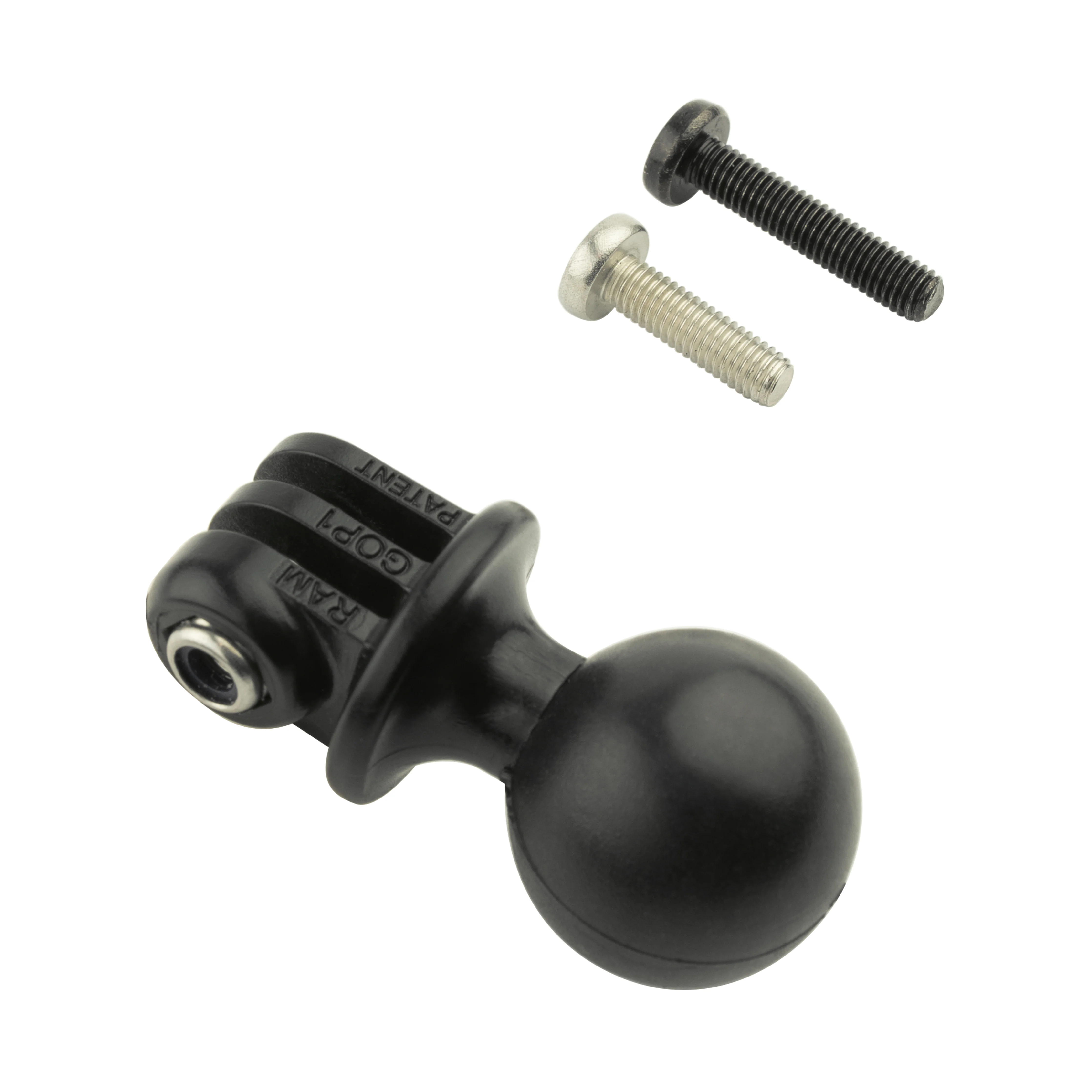 RAMĀ® Drill-Down Double Ball Mount with Universal Action Camera Adapter - Image 3