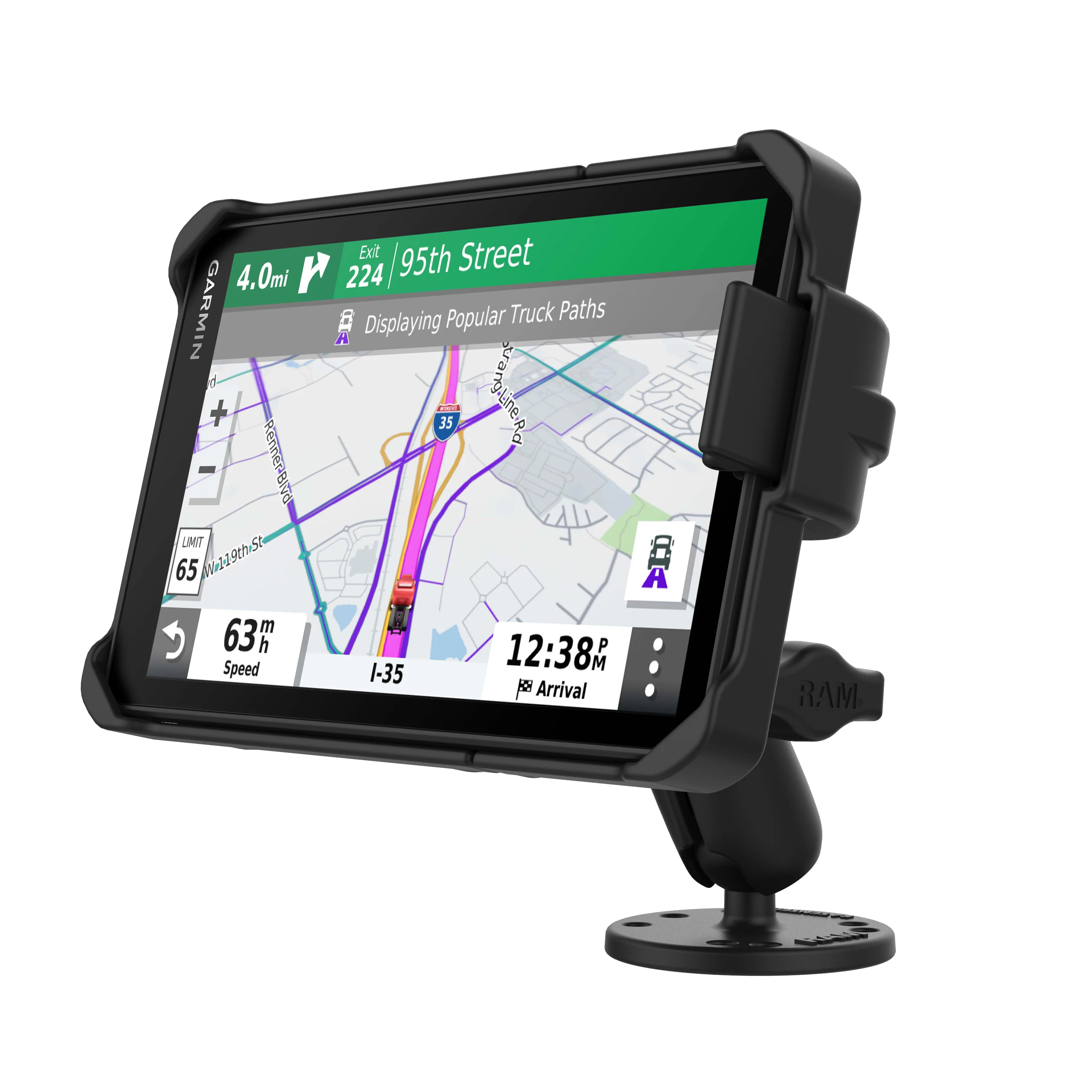 RAMĀ® Drill-Down Mount for Garmin dÄzl⢠OTR700