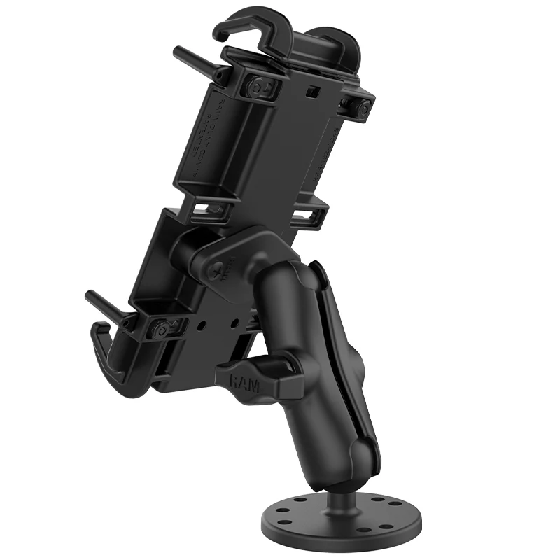 RAM® Quick-Grip⢠XL Spring-Loaded Phone Mount with Drill-Down Base - Image 3