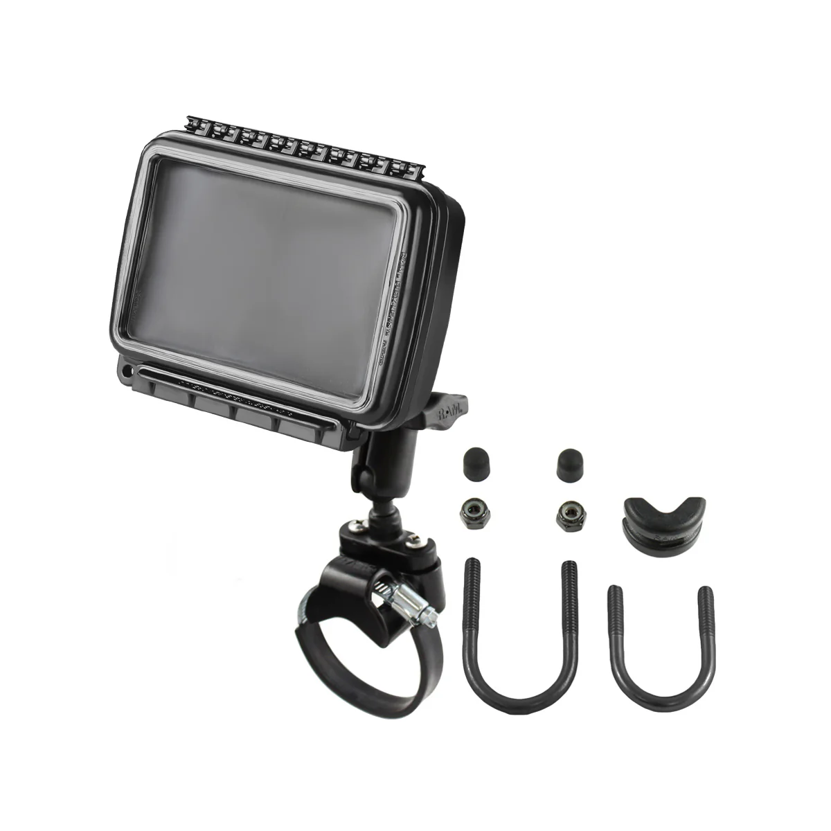 RAM® Aqua Box® ATV/UTV Rail Mount for Medium-Wide Devices - Image 2