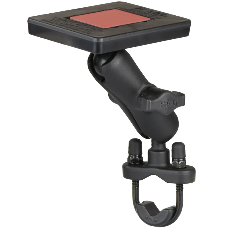 RAM® Power Plate™ III Radar Detector Mount with Handlebar U-Bolt Base - Image 3