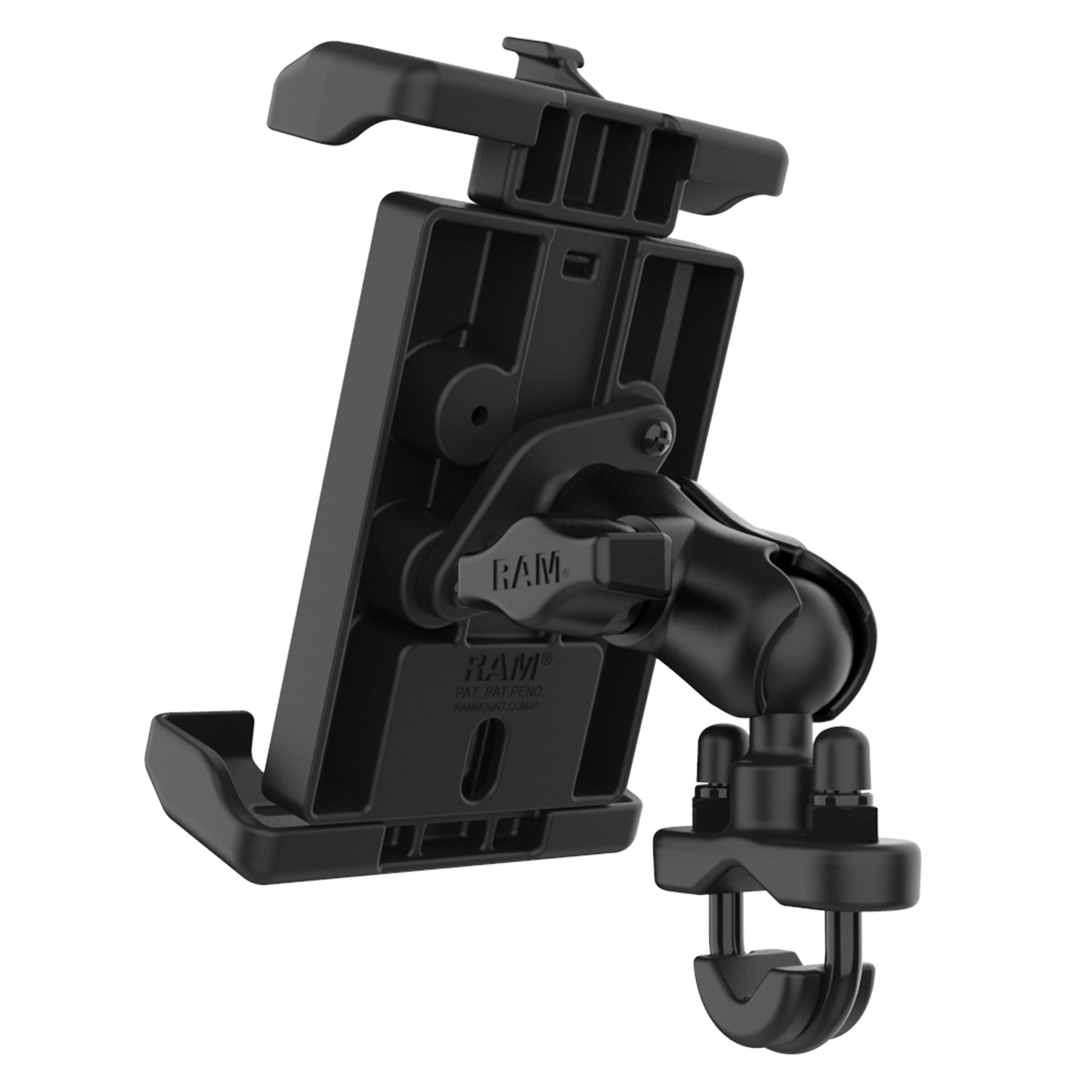 RAM® Quick-Grip™ Pro XL Phone Mount with Handlebar U-Bolt Base - Short - Image 3