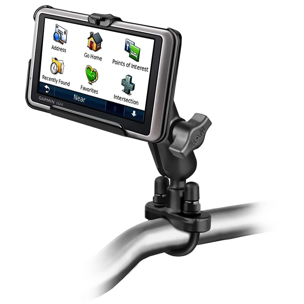 RAMĀ® Handlebar U-Bolt Mount for Garmin nuvi 1300 & 2400 Series + More