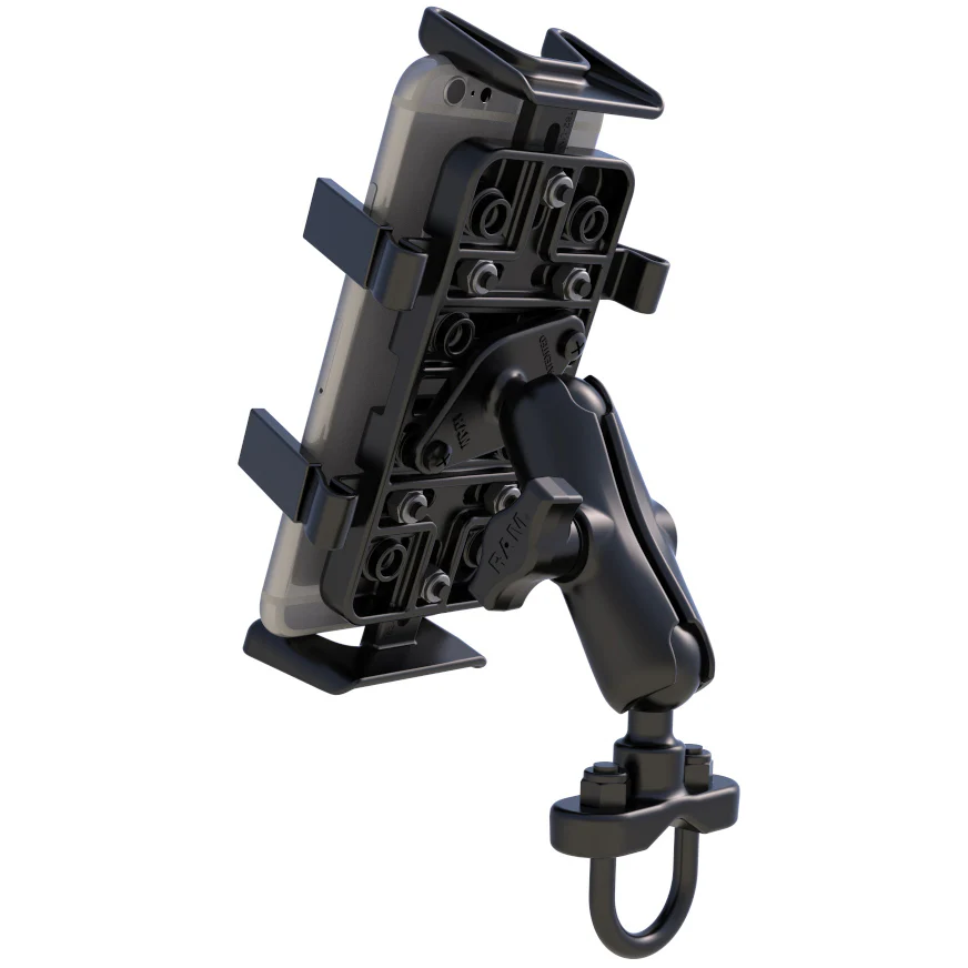 RAM® Finger-Grip⢠Universal Mount with Handlebar U-Bolt Base - Image 2