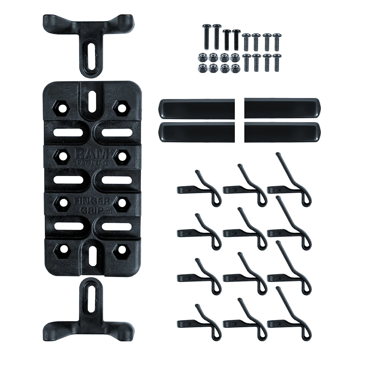 RAM® Finger-Grip⢠Universal Mount with Handlebar U-Bolt Base - Image 3