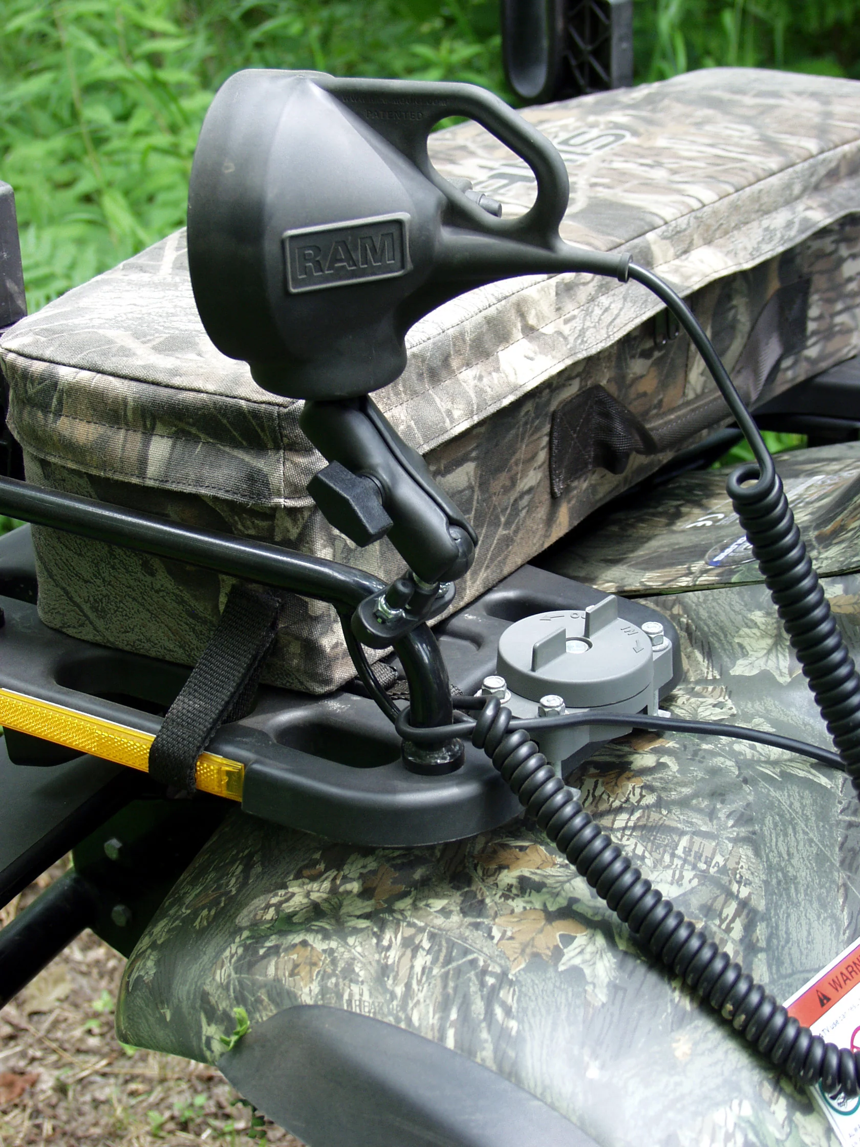 RAMĀ® Handlebar U-Bolt Mount with LED Spotlight - Image 3