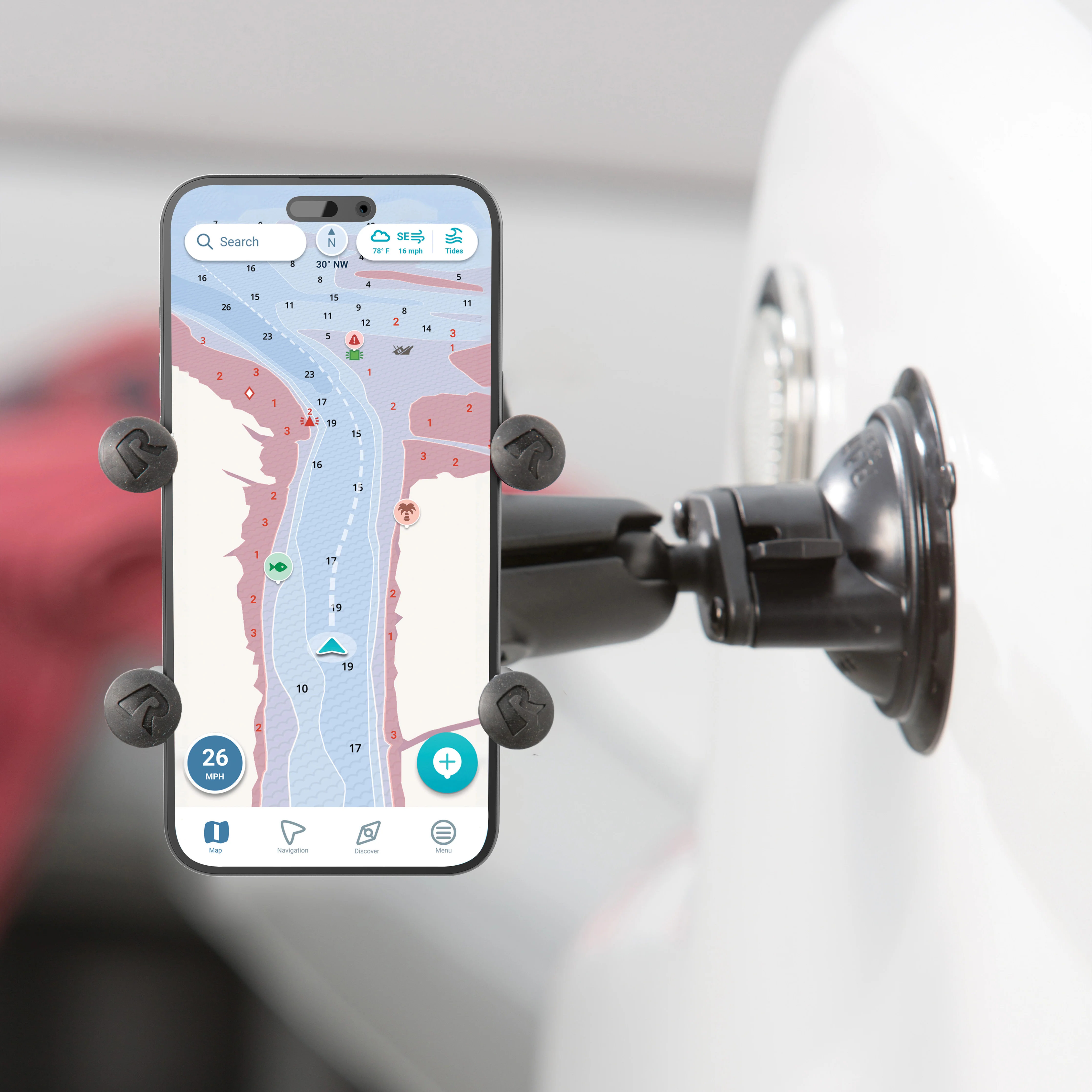 RAM® X-Grip® Phone Mount with RAM® Twist-Lock⢠Suction Cup - Image 9