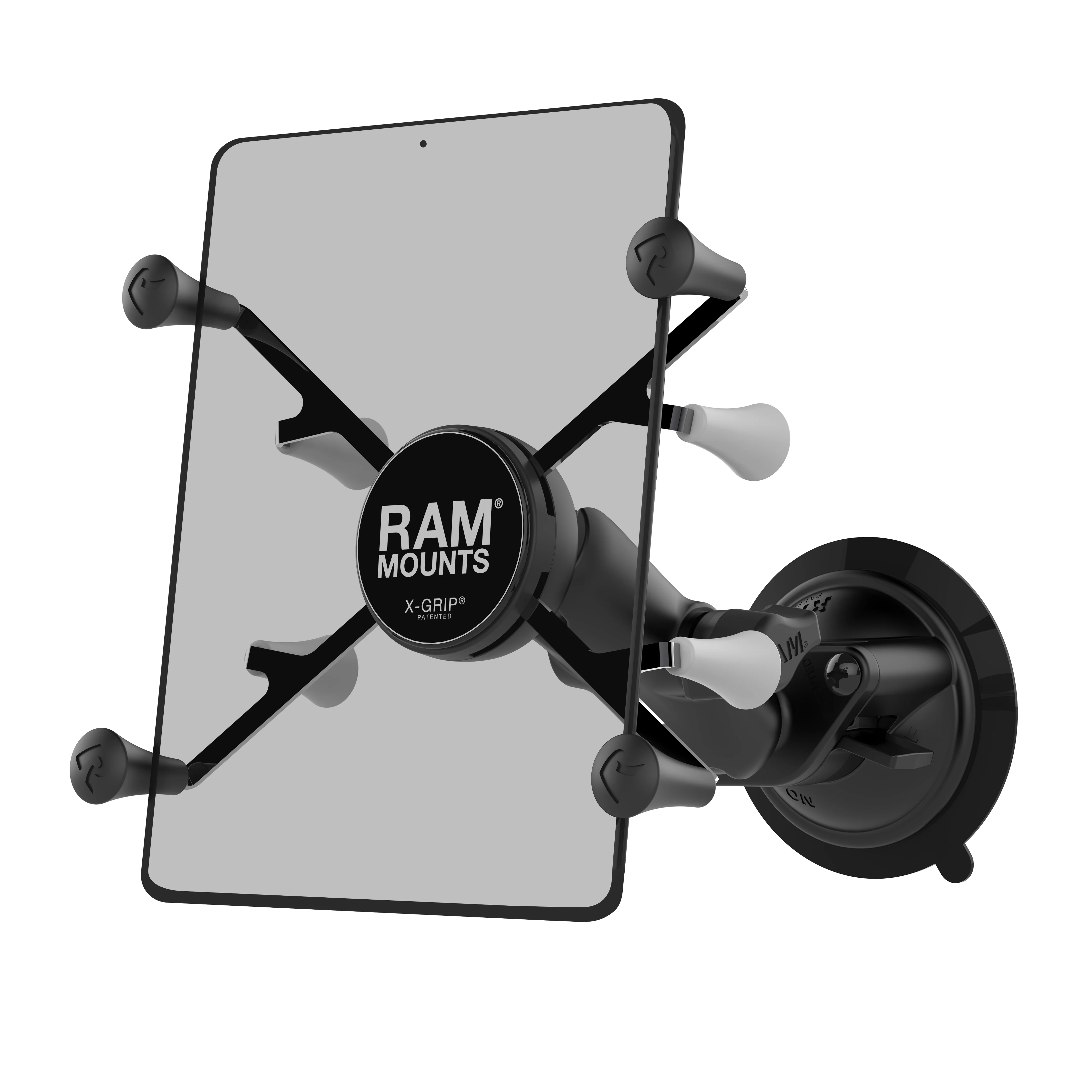 RAM® X-Grip® with RAM® Twist-Lock⢠Suction Cup Mount for 7"-8" Tablets
