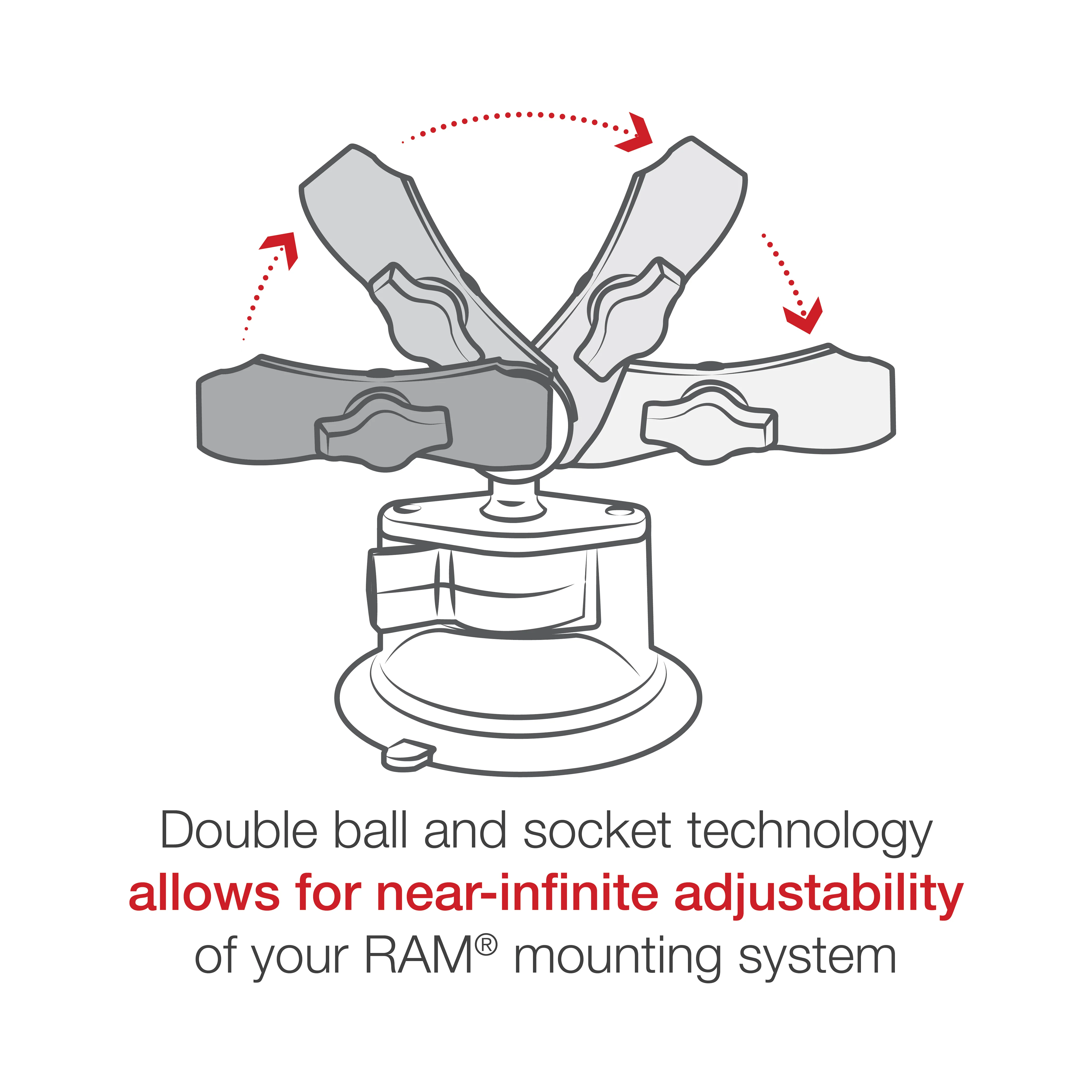 RAM® X-Grip® with RAM® Twist-Lock⢠Suction Cup Mount for 7"-8" Tablets - Image 4