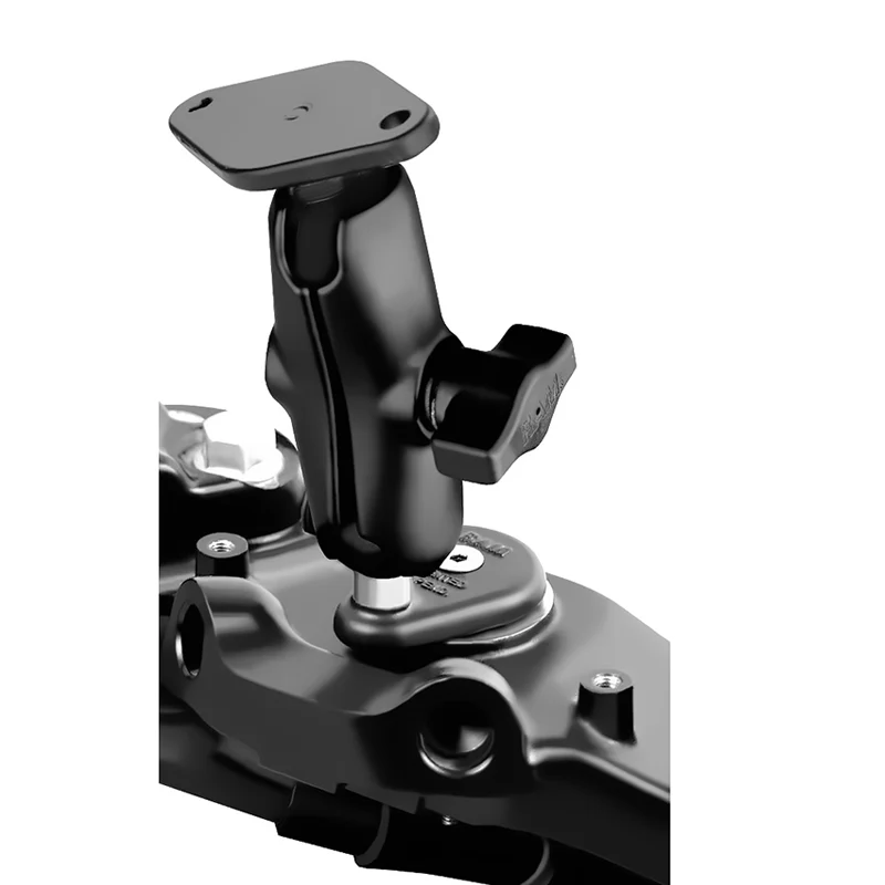 RAMĀ® Motorcycle Fork Stem Double Ball Mount - Image 2