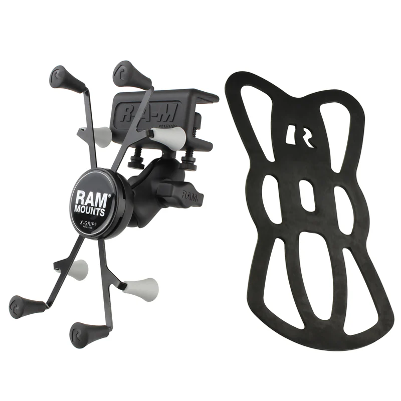 RAM® X-Grip® Mount with Glare Shield Clamp Base for 7"-8" Tablets - Image 2