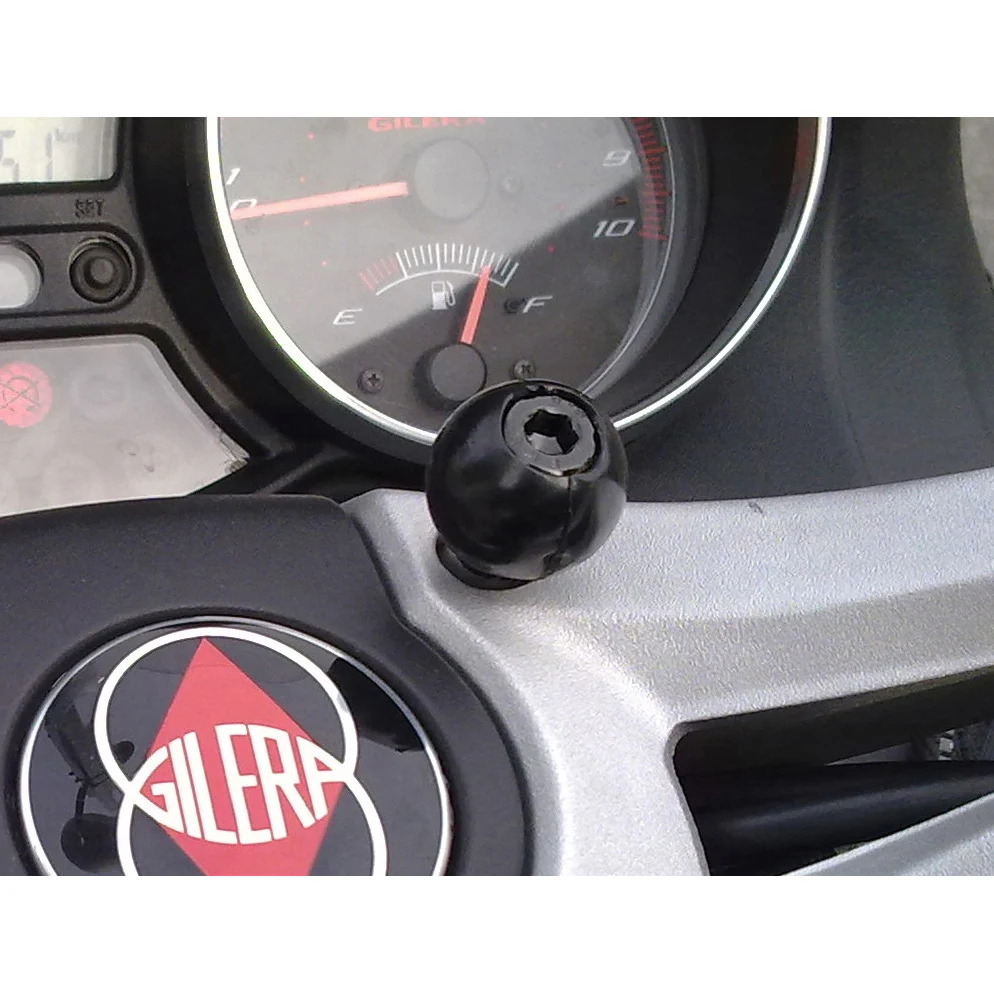 RAMĀ® Motorcycle Handlebar Clamp Mount with M8 Bolts - Short - Image 2