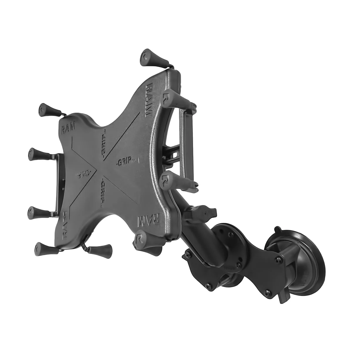 RAM® X-Grip® with Twist-Lock⢠Dual Suction for 9"-11" Tablets - Long - Image 2
