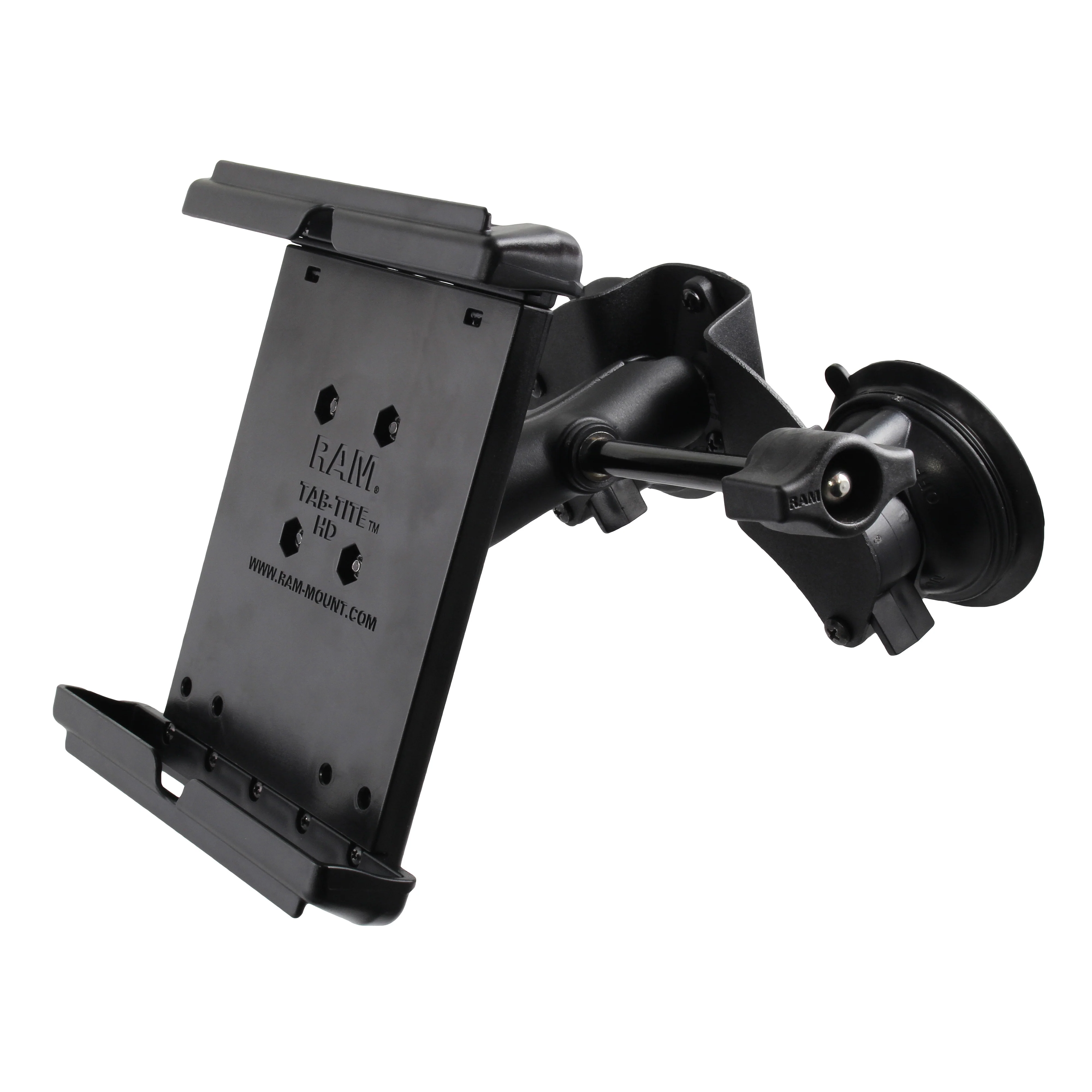 RAM® Tab-Tite™ with RAM® Twist-Lock™ Dual Suction for 8" Tablets