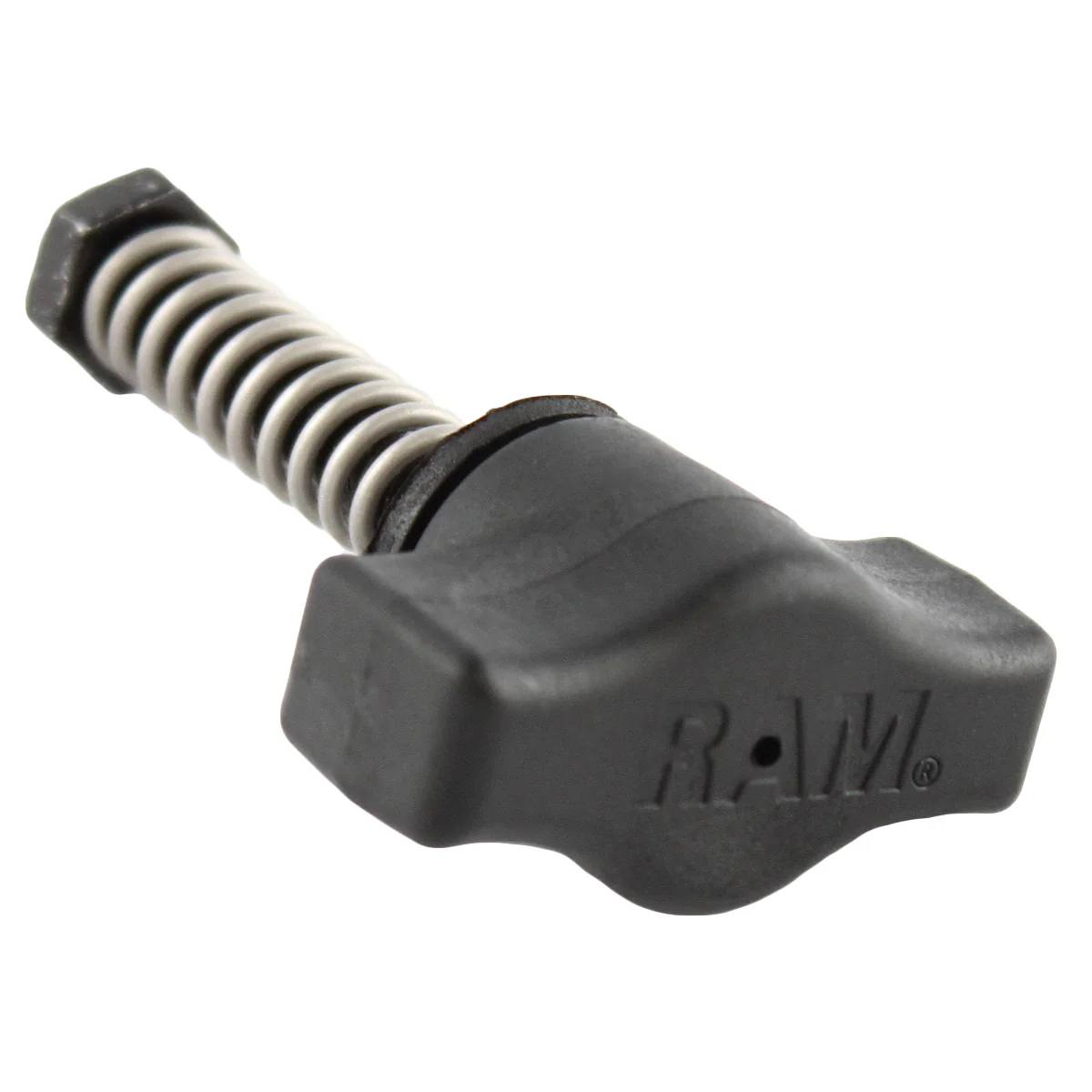 RAM® T-Knob with Bolt, Washers & Spring for Socket Arms