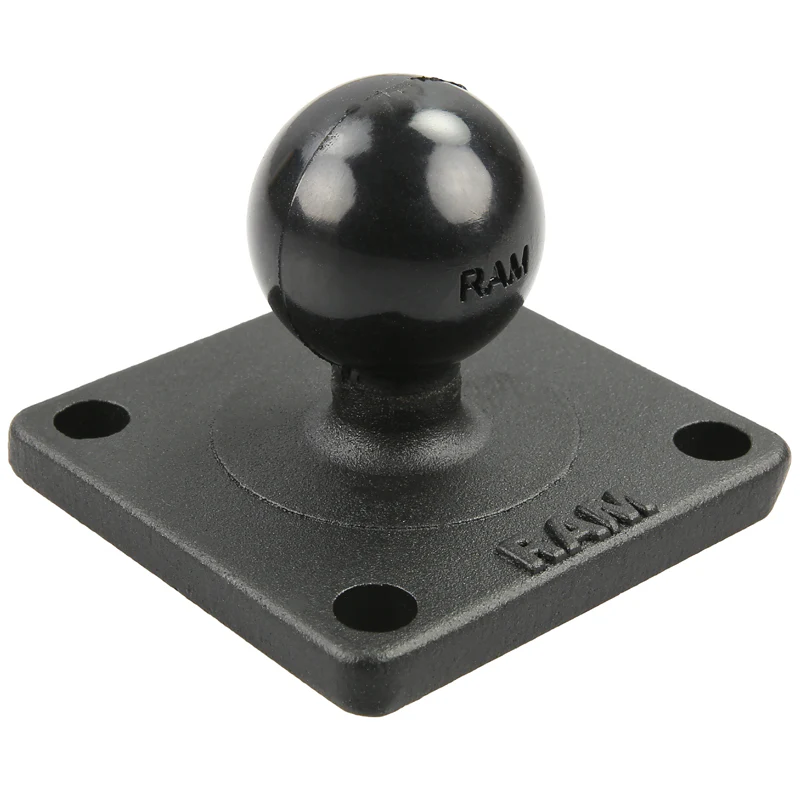 RAMĀ® Ball Base with 1.5" x 1.5" 4-Hole Pattern - B Size