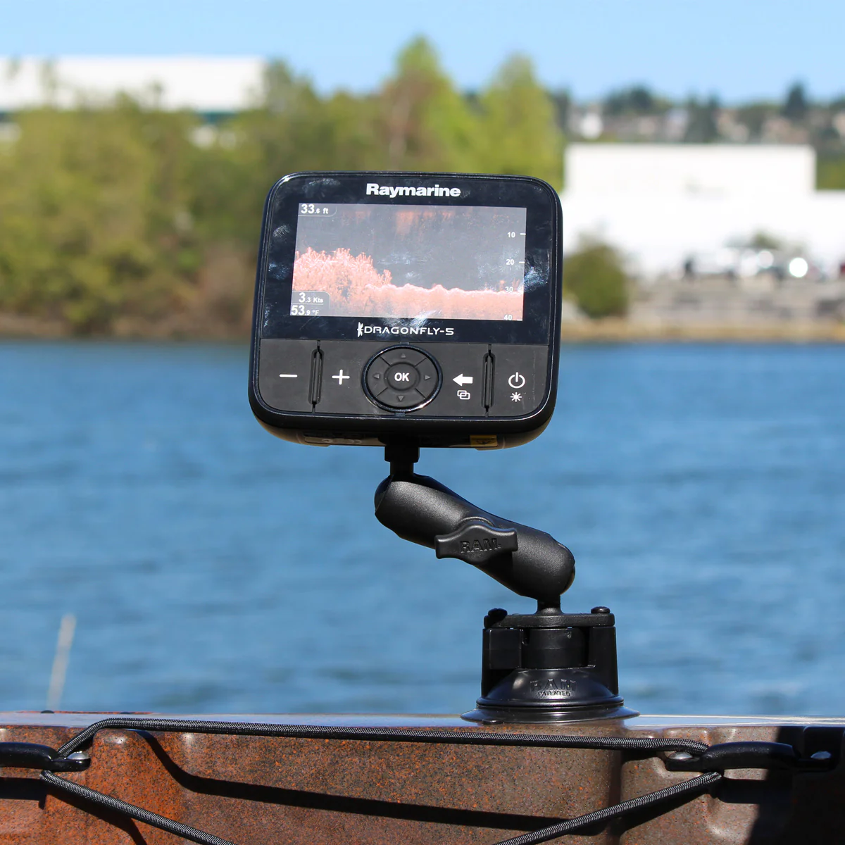 RAM® Twist-Lock⢠Suction Cup Mount for Raymarine Dragonfly - Image 4