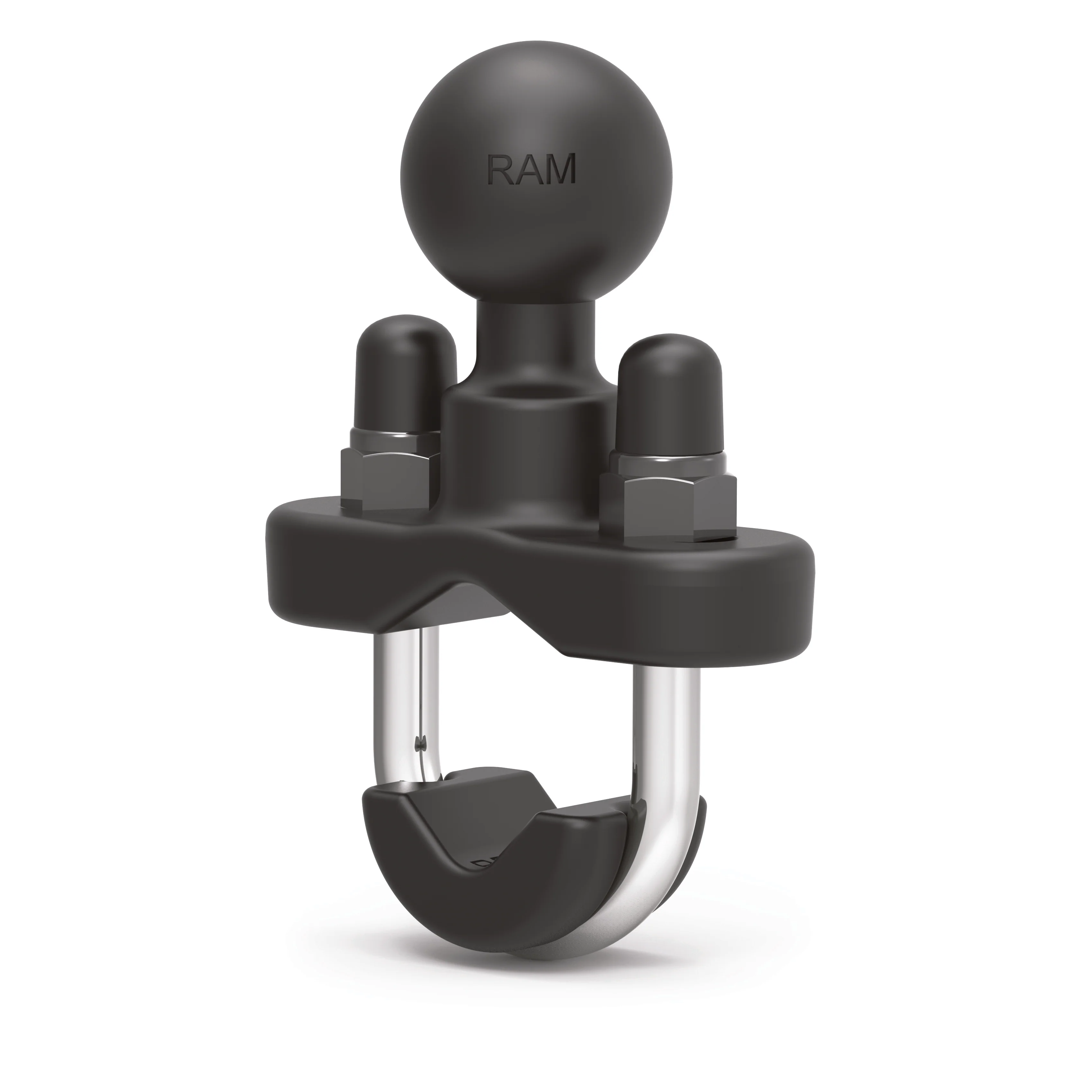 RAM® Handlebar U-Bolt Base for Rails 0.5" to 1" in Diameter - B Size