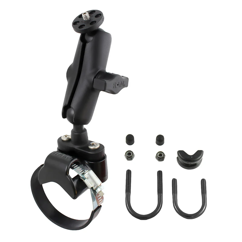 RAM® ATV/Side By Side Rail Mount with 1/4"-20 Camera Adapter