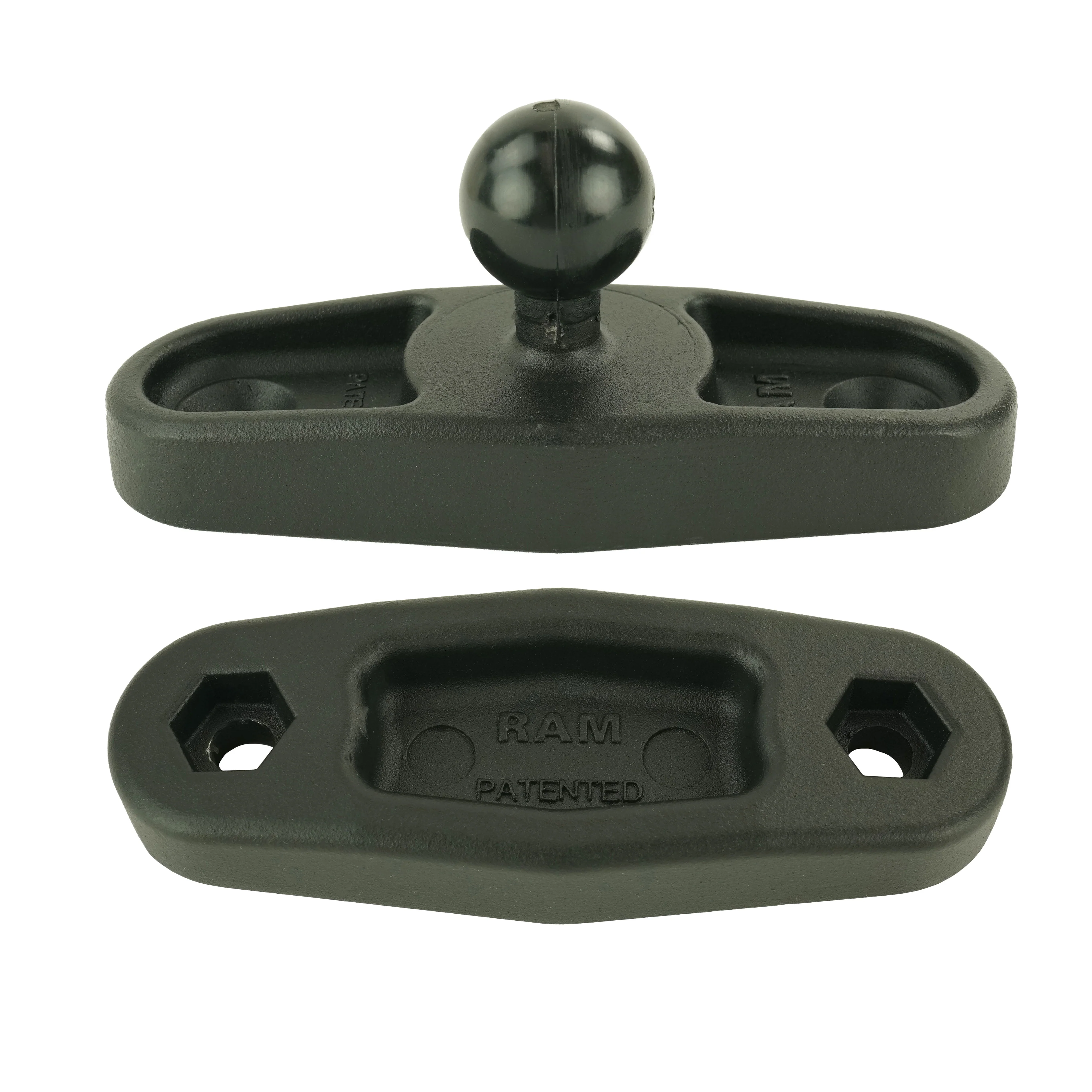 RAM® Square Post Clamp Base for Posts up to 3" Wide Without Hardware