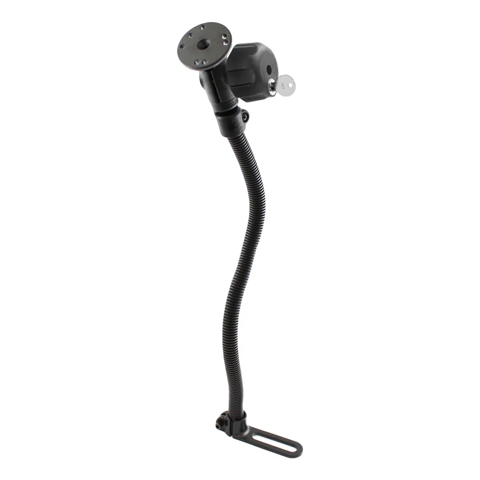 RAM® Pod™ I Locking Vehicle Mount with 18" Rod and Round Plate