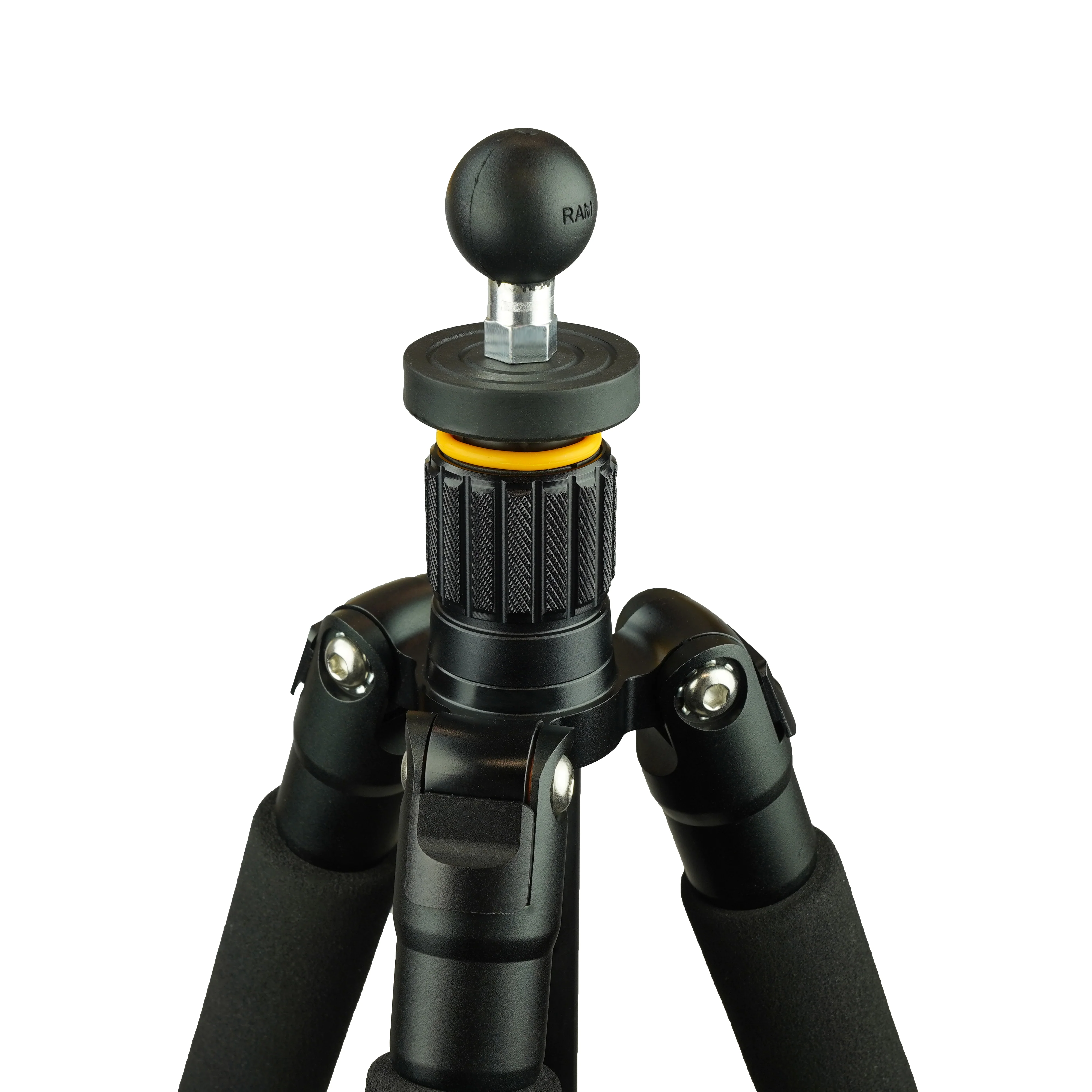 RAMĀ® Ball Adapter with 1/4" - 20" Threaded Hole and Hex Post - B Size - Image 2