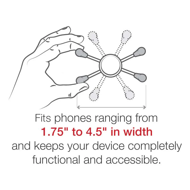 RAM® X-Grip® Large Phone Mount with Tough-Claw™ Medium Clamp Base - Long - Image 4