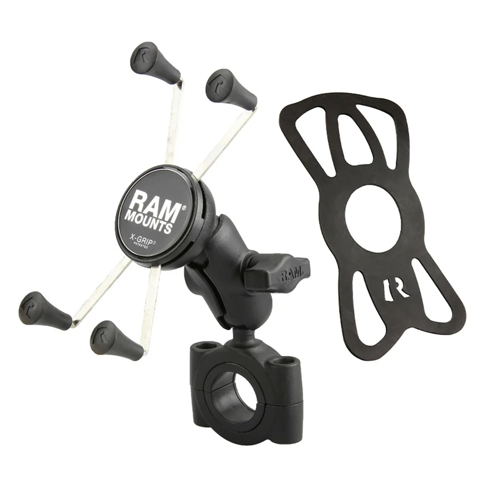 RAM® X-Grip® Large Phone Mount with Torque™ Large Rail Base - Short Arm - Image 2