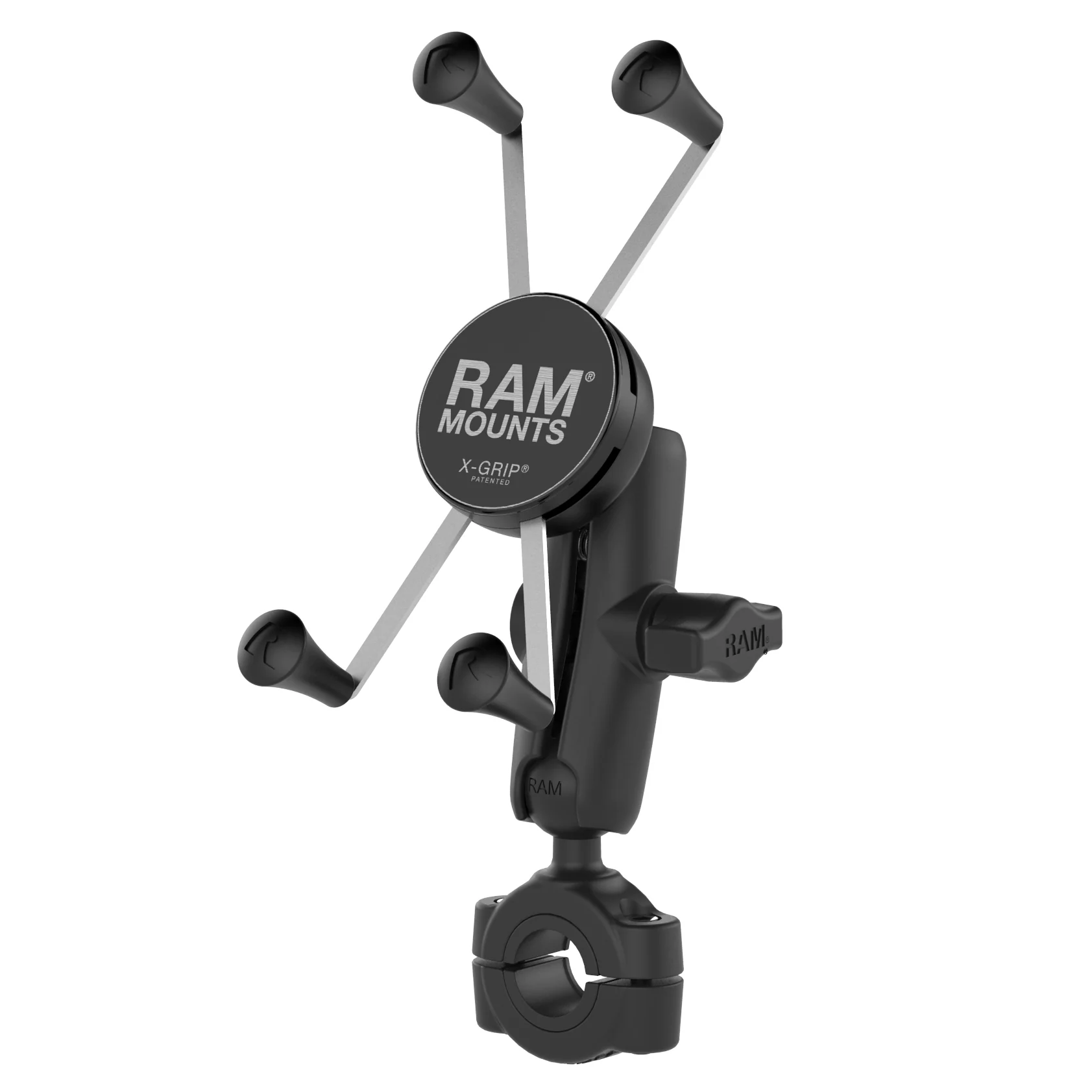 RAM® X-Grip® Large Phone Mount with Torque™ Medium Rail Base Medium Arm - Image 2