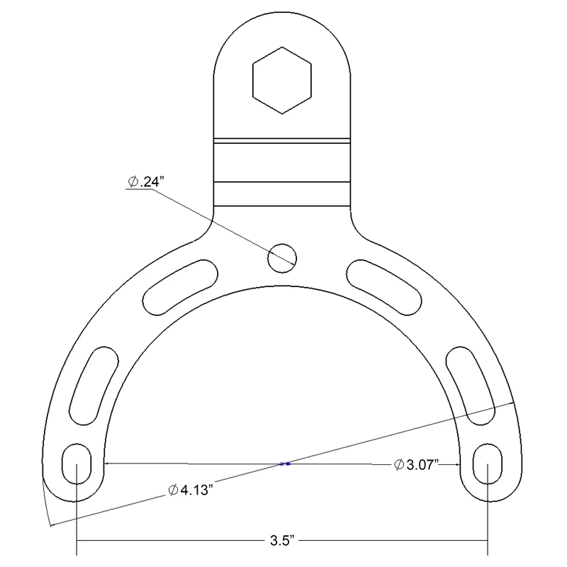 RAM® X-Grip® Large Phone Mount with Small Gas Tank Base - Image 4