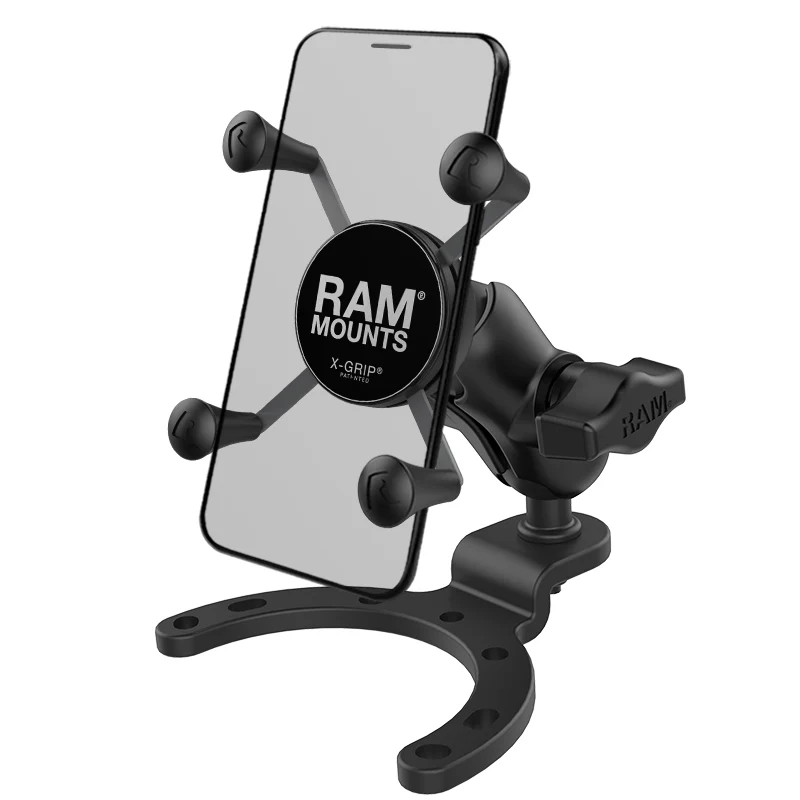 RAMĀ® X-GripĀ® Phone Mount with Large Gas Tank Base