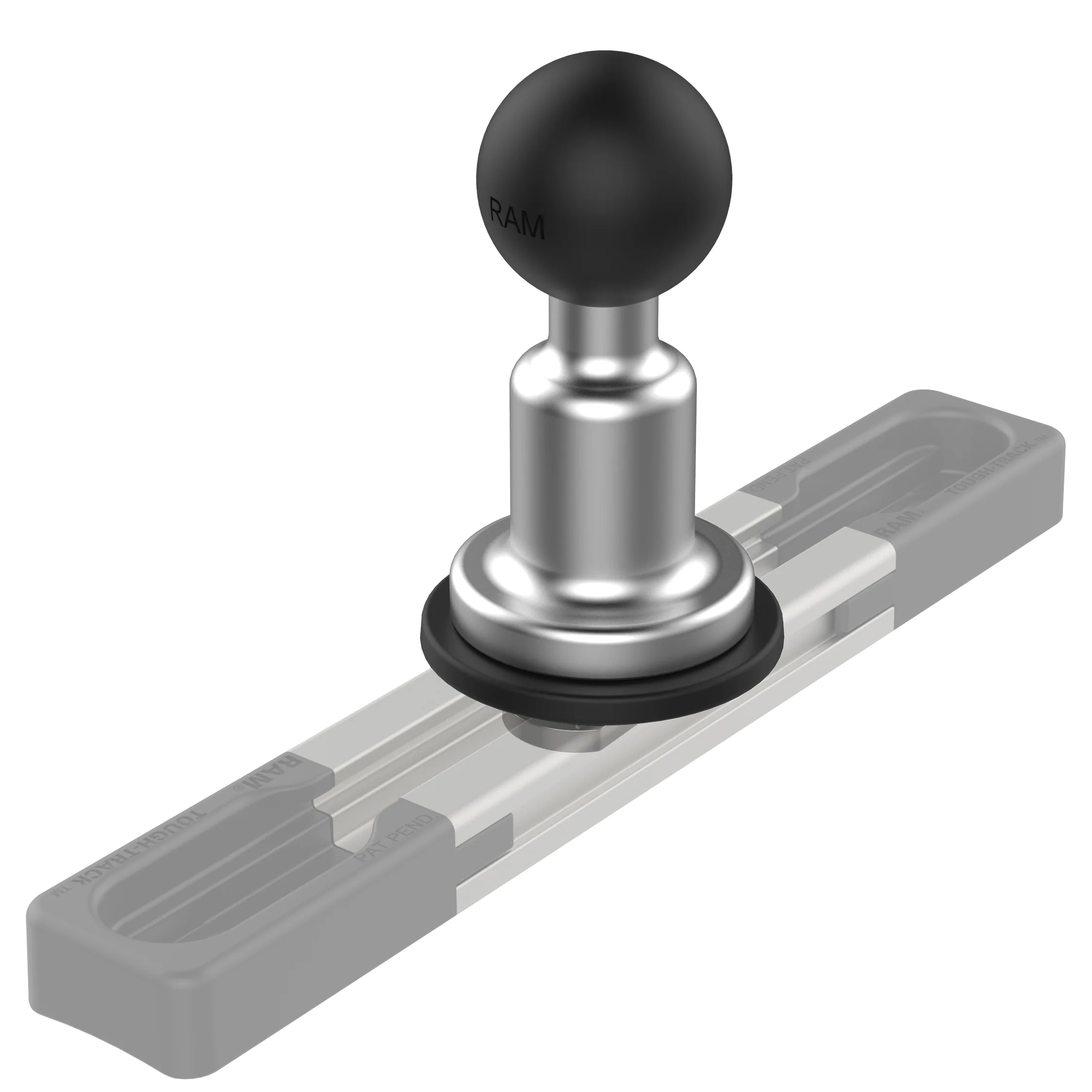 RAMĀ® Aluminum Track Ball Base with T-Bolt Attachment - B Size - Image 3