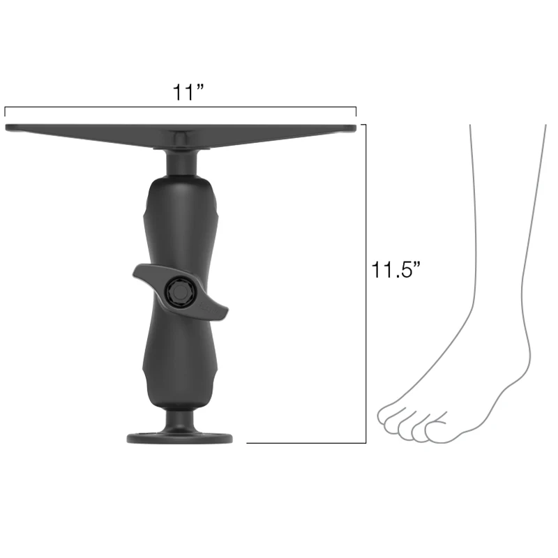 RAMĀ® Large Marine Electronics Mount - D Size Medium - Image 2