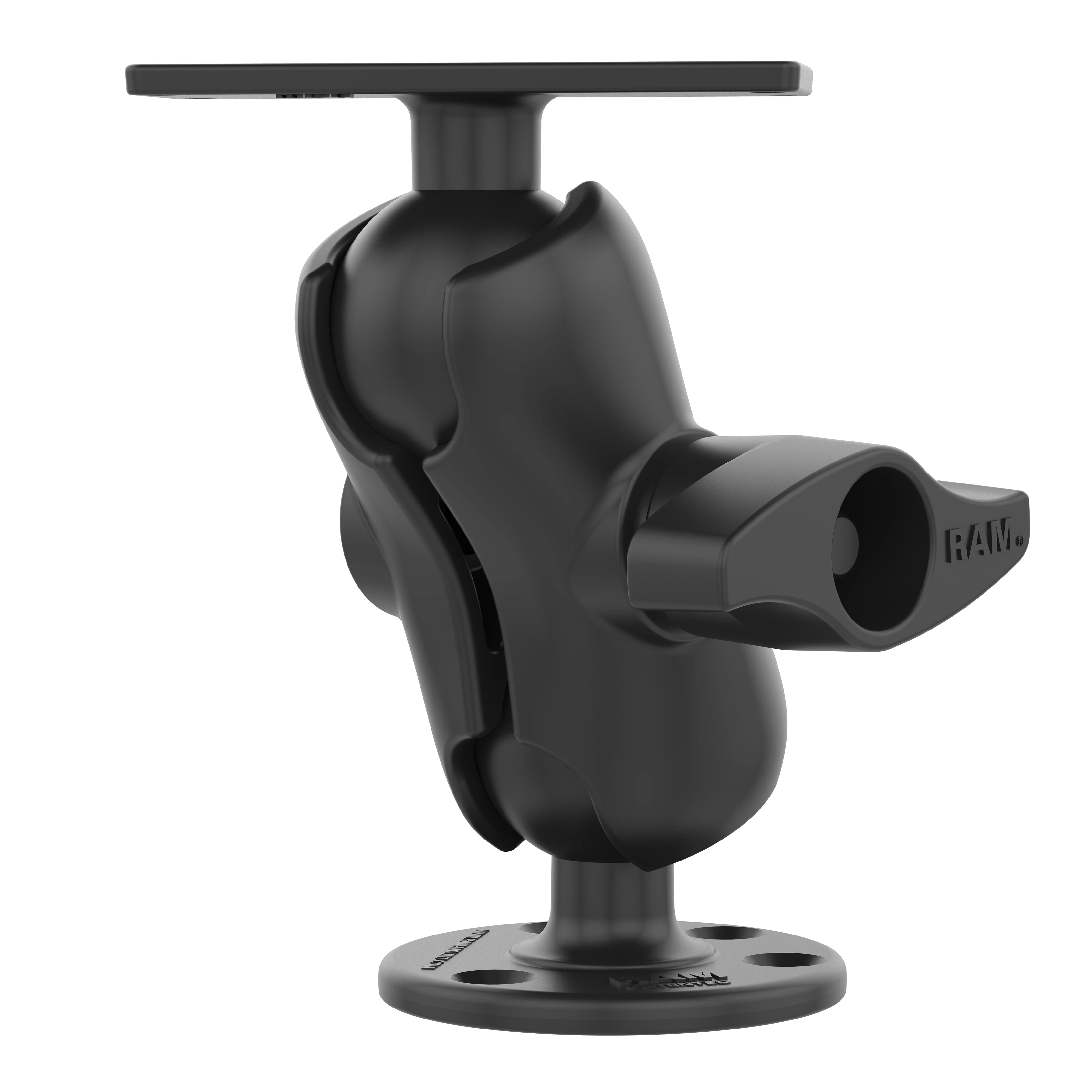 RAMĀ® Drill-Down Ball Mount for Humminbird Helix 8-10 & XPLORE Series - Image 2