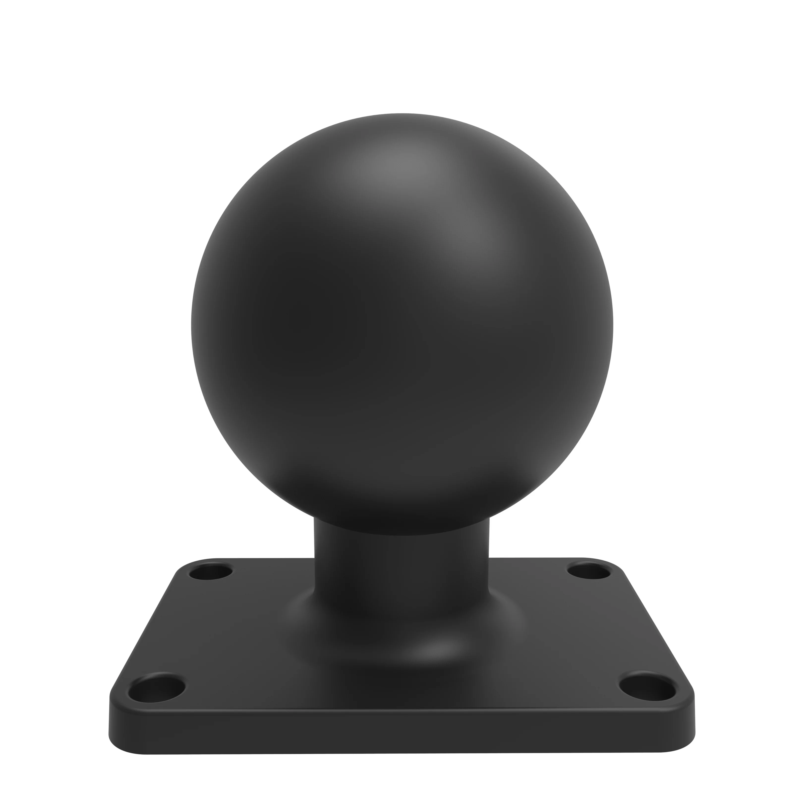 RAMĀ® Ball Base with 1.5" x 2.5" 4-Hole Pattern - D Size
