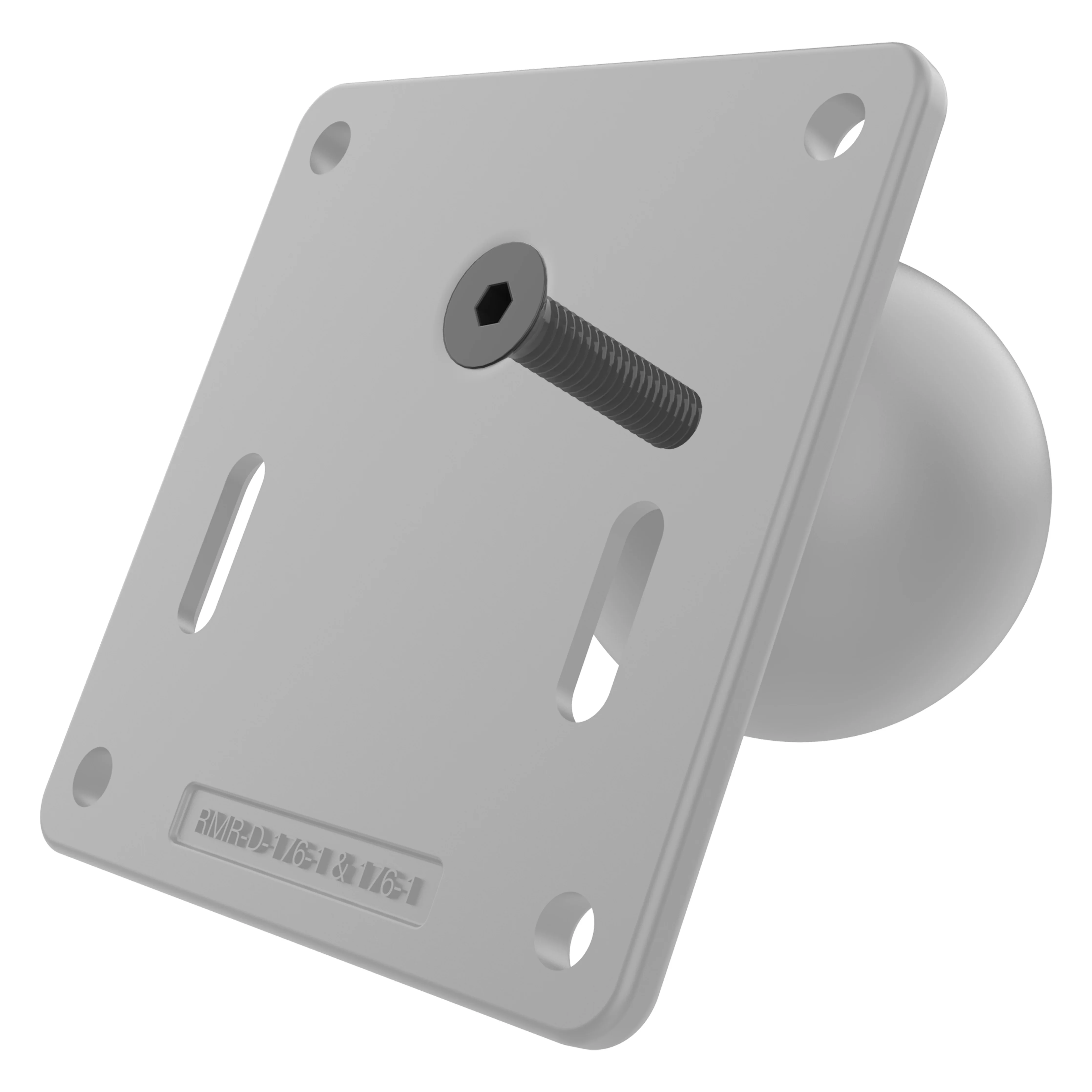 RAMĀ® 75x75mm VESA Plate with Ball and Steel Reinforced Post - D Size - Image 2