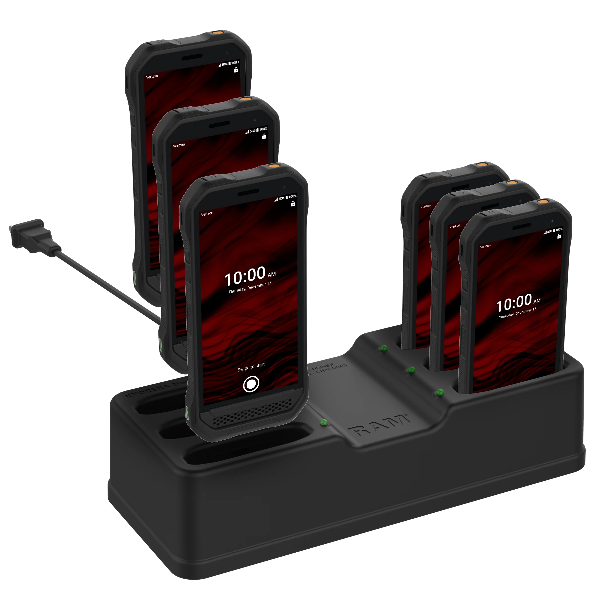 RAMĀ® 6-Port Charging Dock for Kyocera DuraForce Ultra 5G E7110