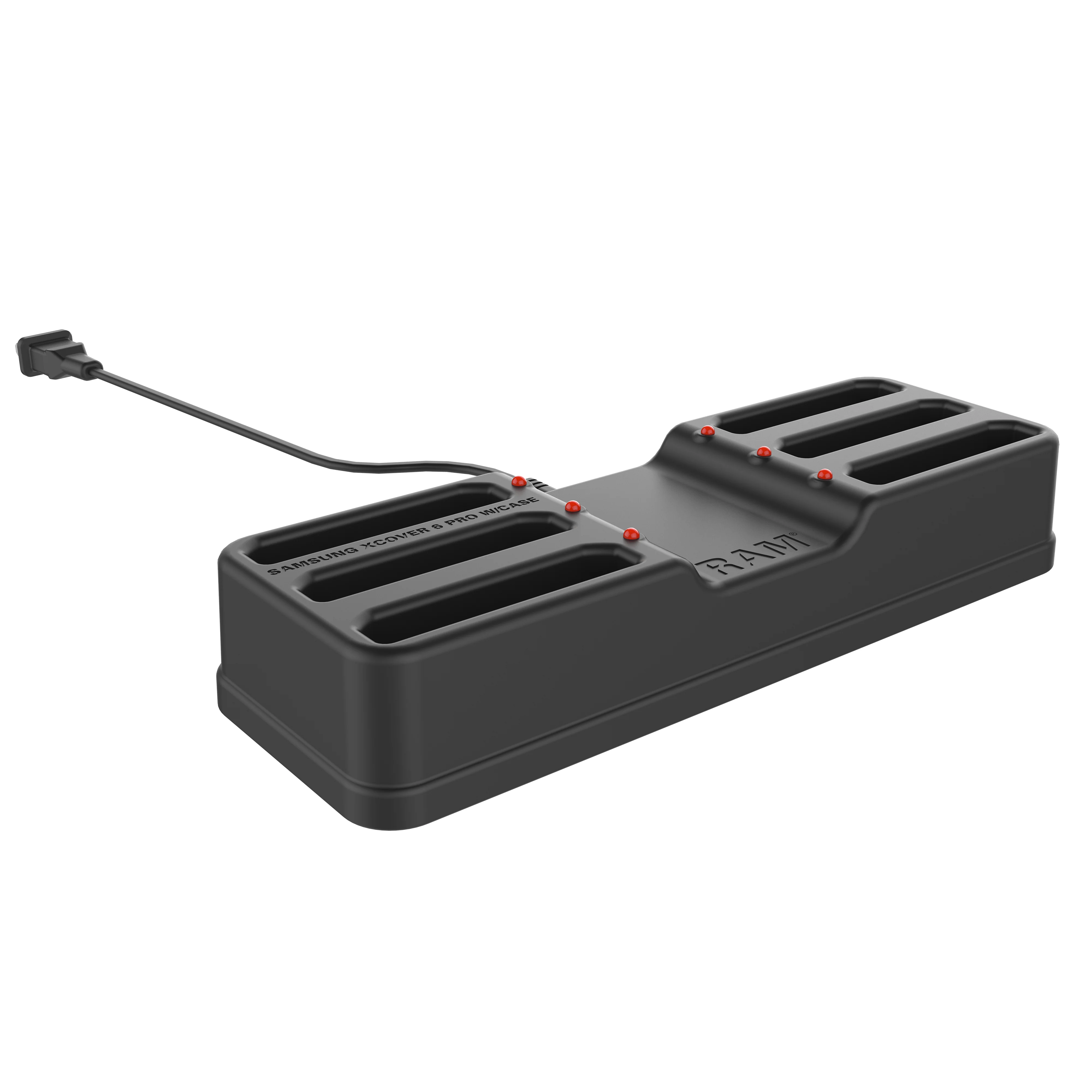 RAM® 6-Port Dock for XCover7, 7 Pro & 6 Pro with OEM or RAM® Skin™ - Image 2