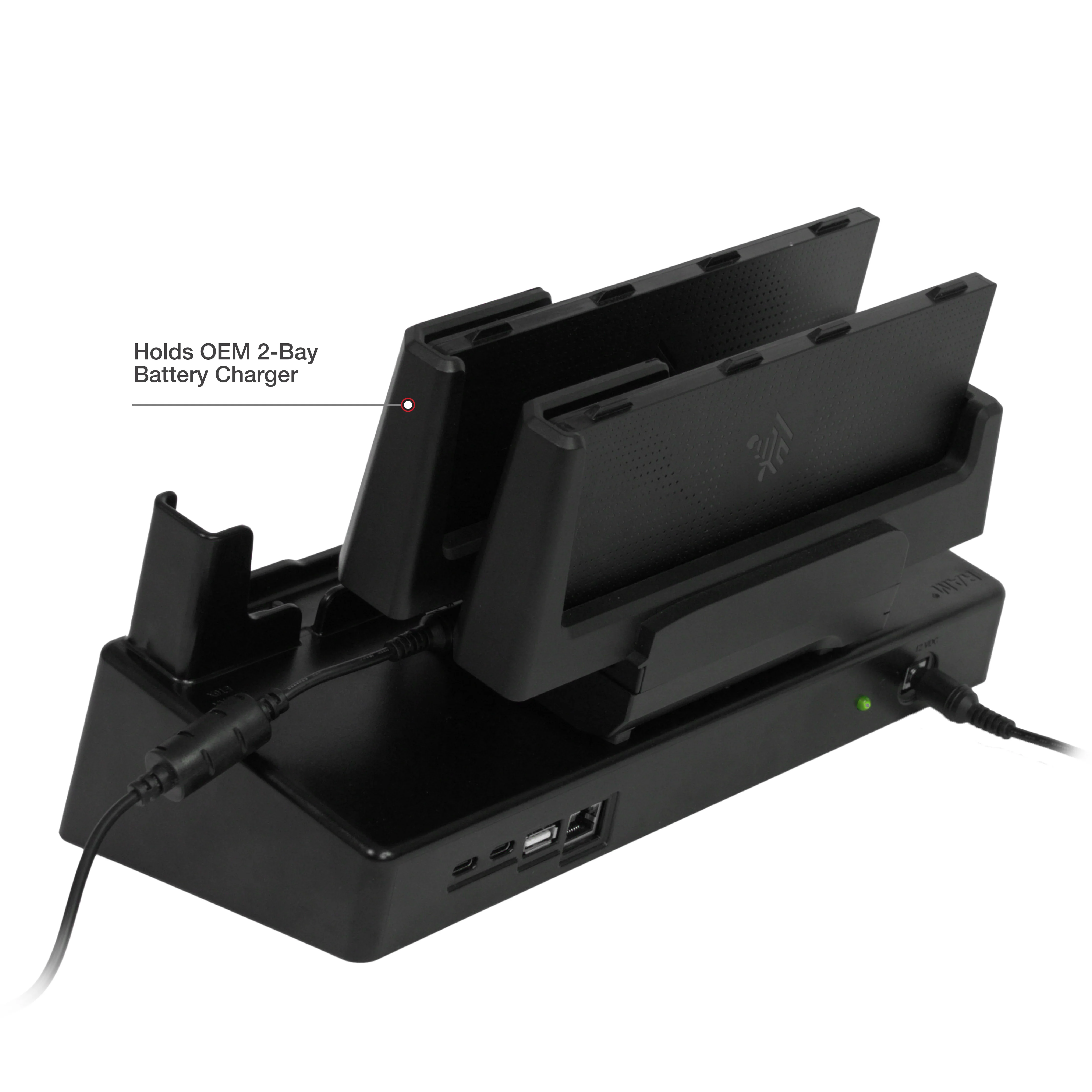 RAMĀ® Desktop Dock for Zebra ET6x with USB & RJ45 Support - Image 5