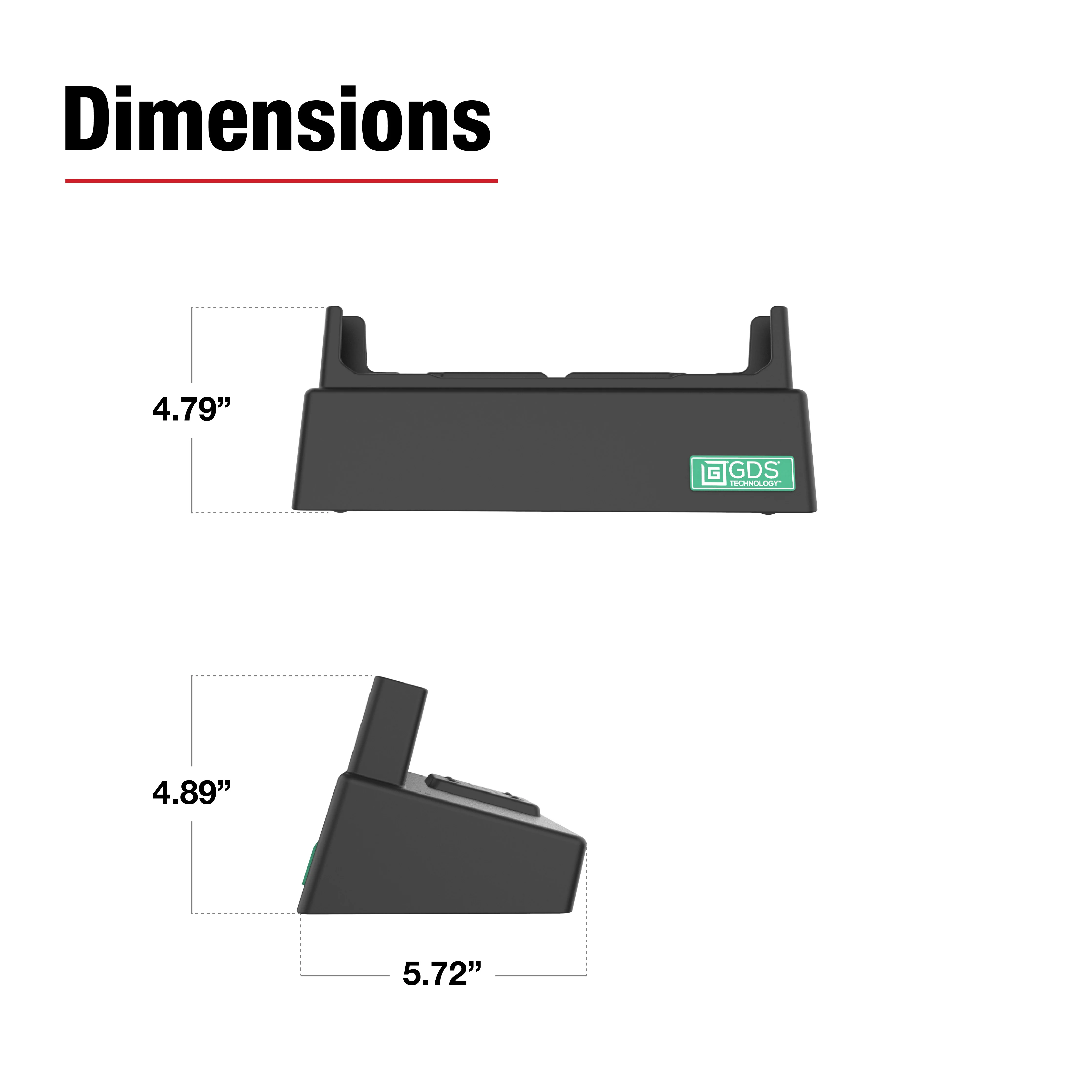 RAMĀ® Desktop Dock for Zebra ET6x with USB & RJ45 Support - Image 6